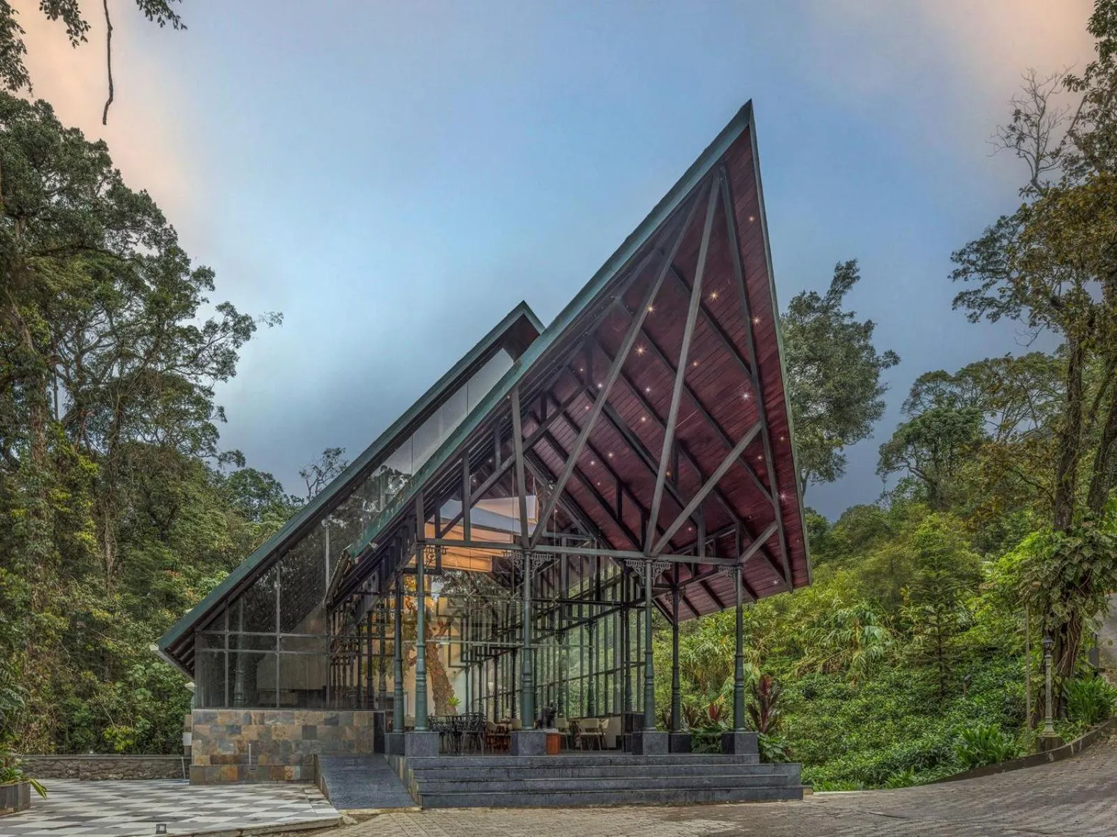Facade/entrance in Elixir Woods Luxury Resort And Spa, Munnar