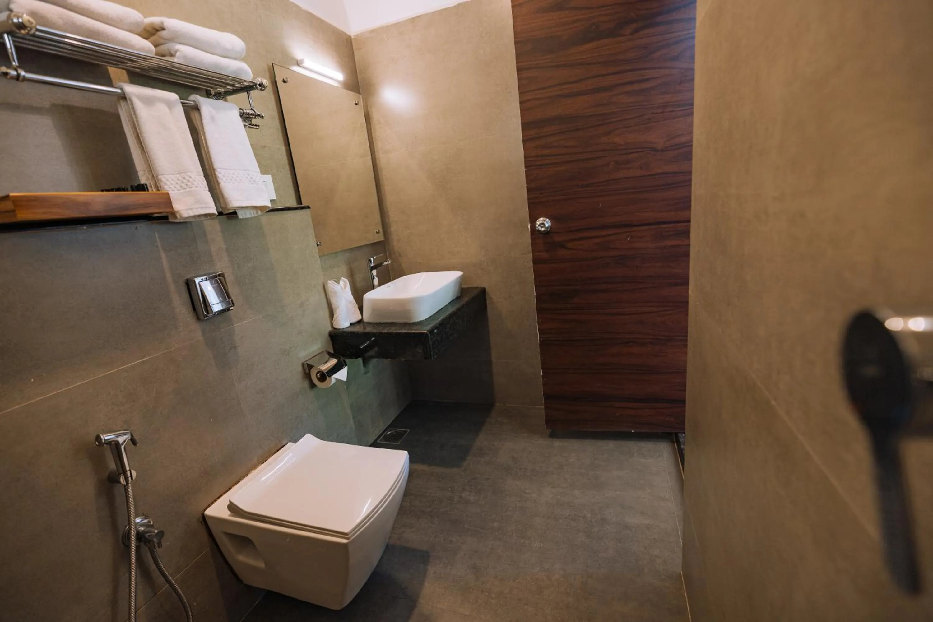 Bathroom in Elixir Woods Luxury Resort And Spa, Munnar