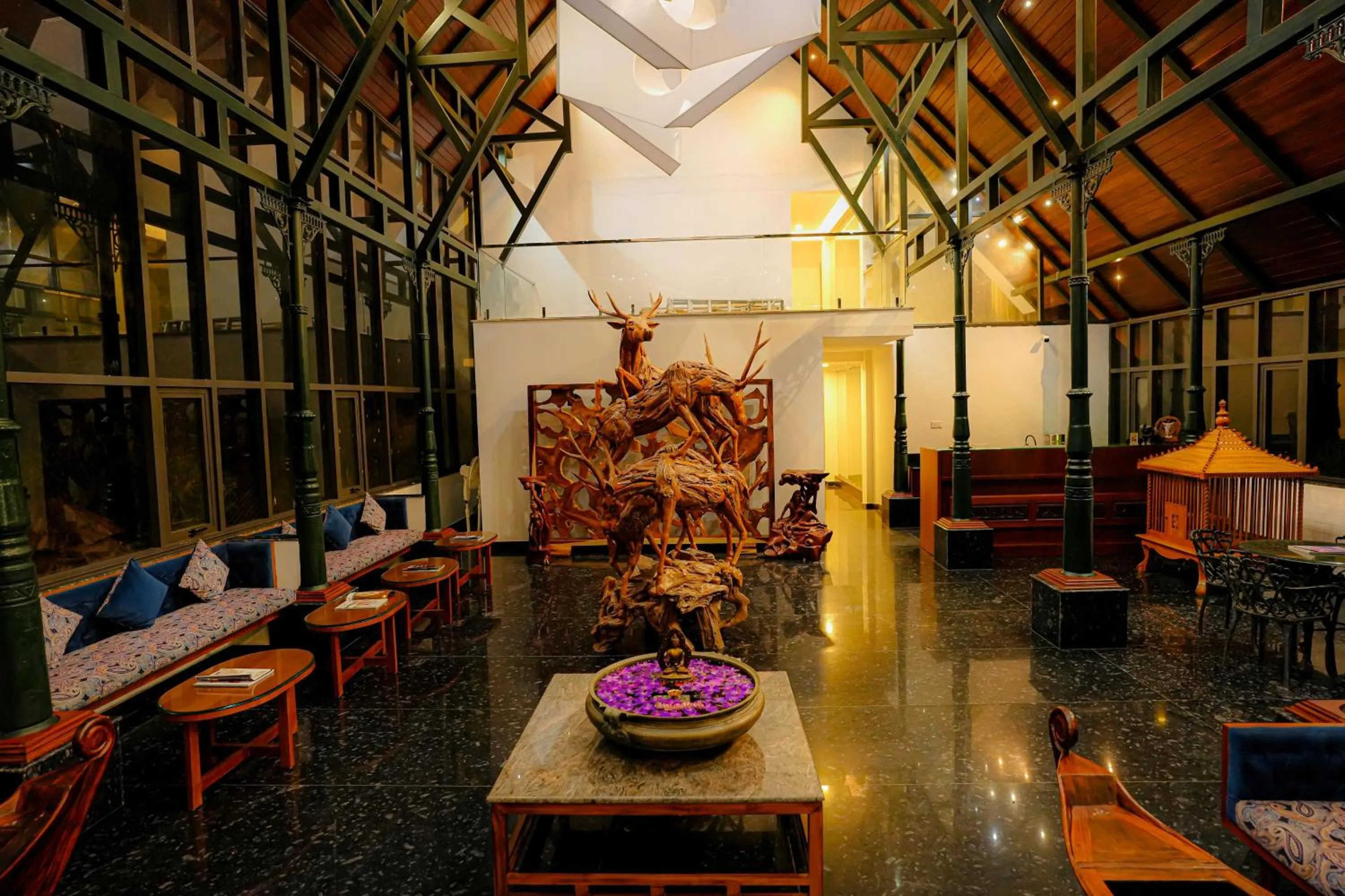 Lobby or reception in Elixir Woods Luxury Resort And Spa, Munnar