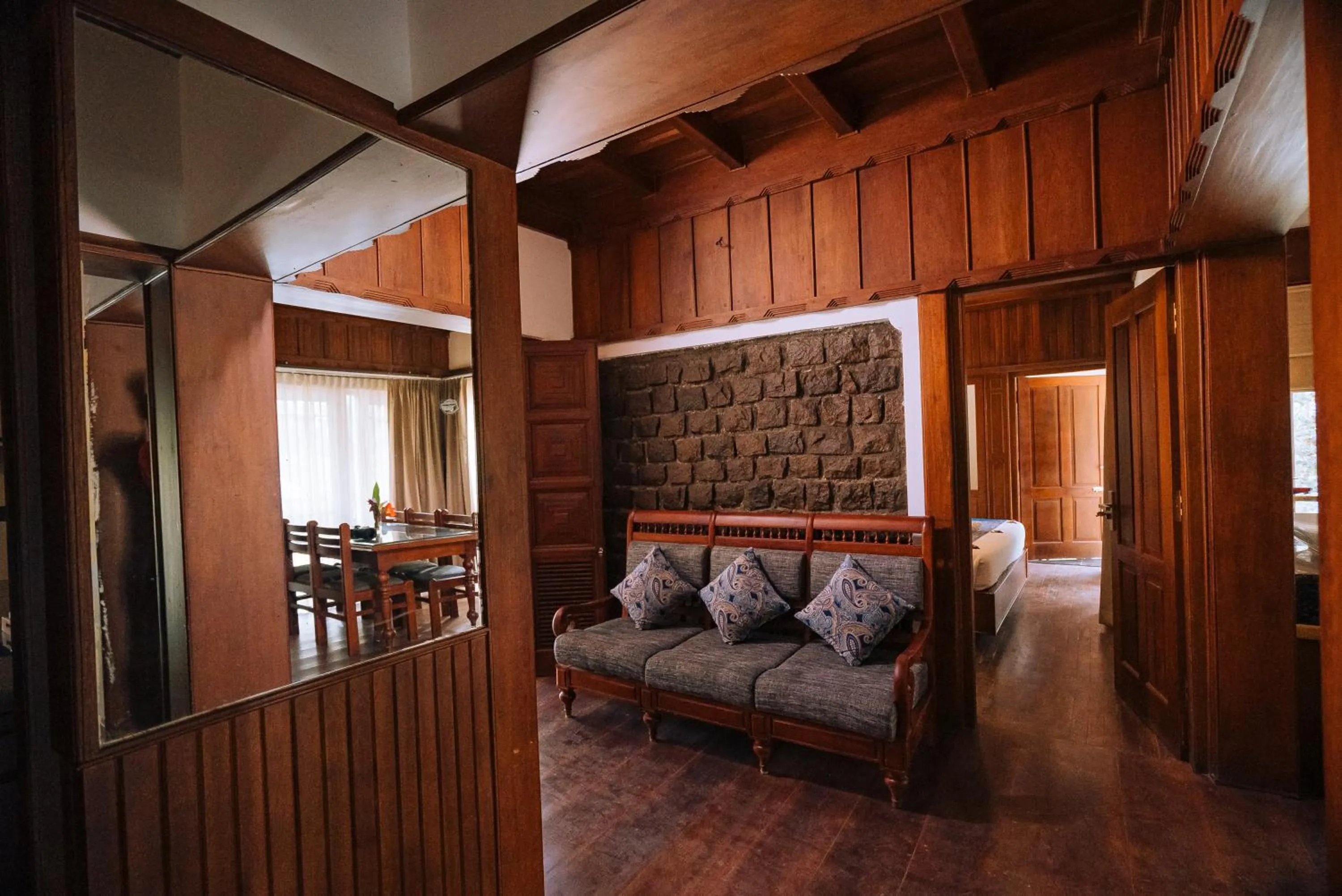 Living room in Elixir Woods Luxury Resort And Spa, Munnar