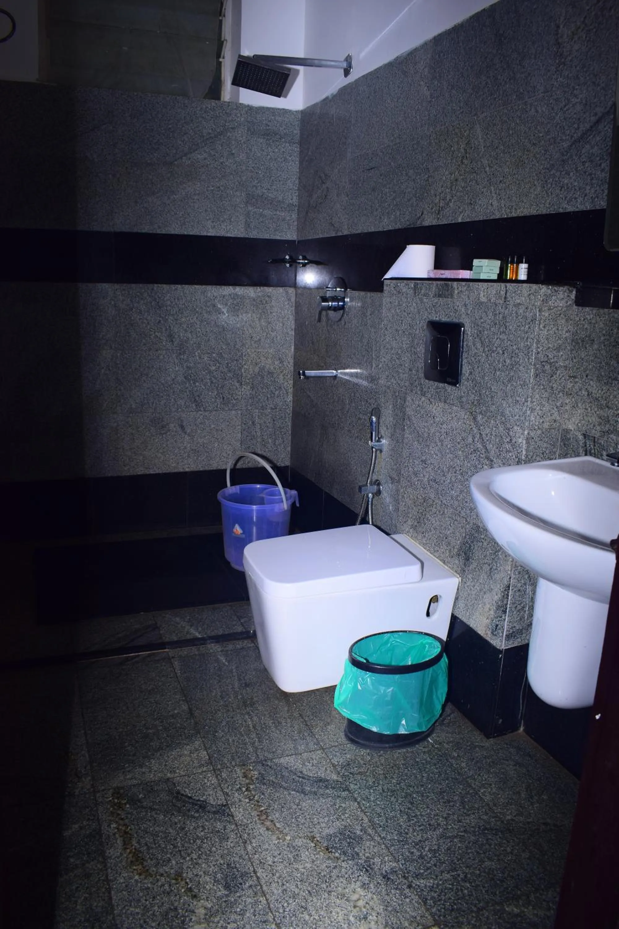 Shower in Elixir Woods Luxury Resort And Spa, Munnar
