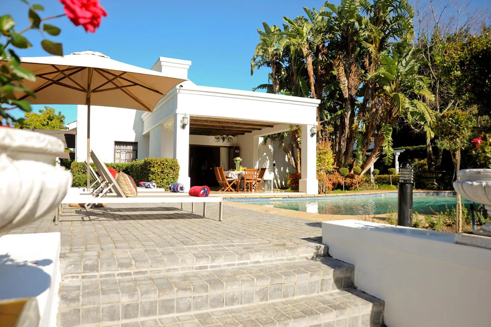 Garden in Evertsdal Guesthouse