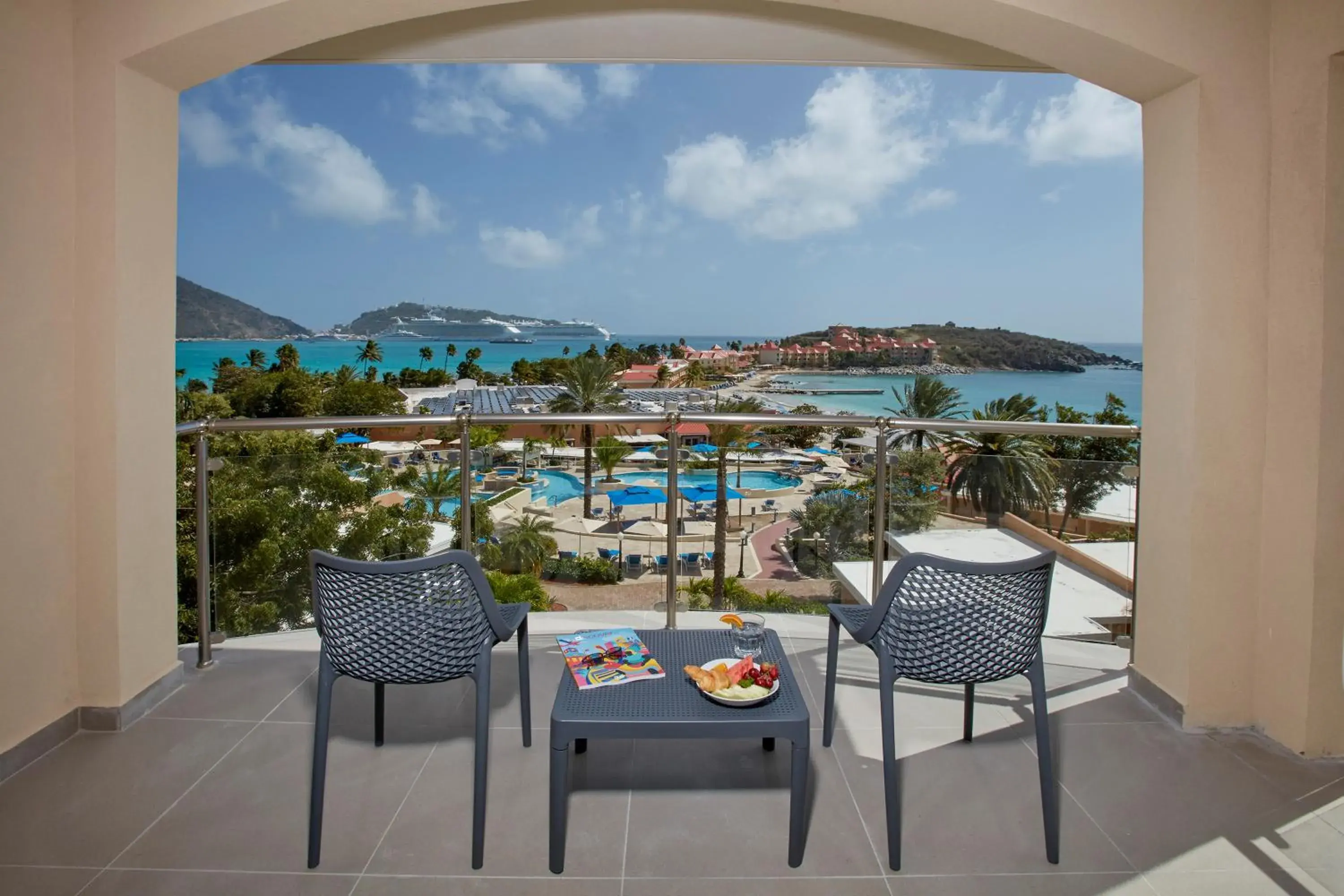 Balcony/Terrace in Oceans at Divi Little Bay Balcony/Terrace in Oceans at Divi Little Bay