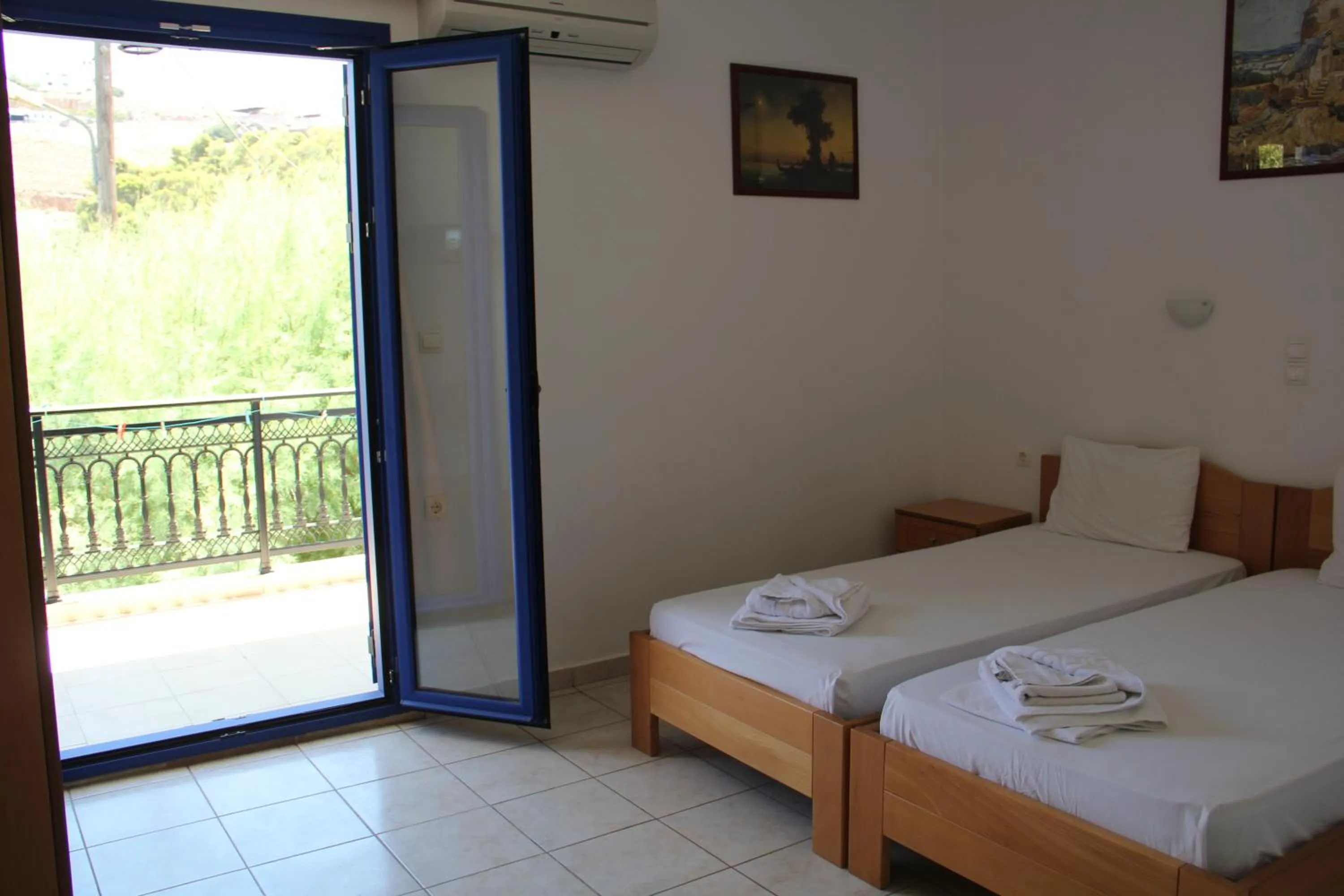 Bedroom, Bed in Hotel Stavris