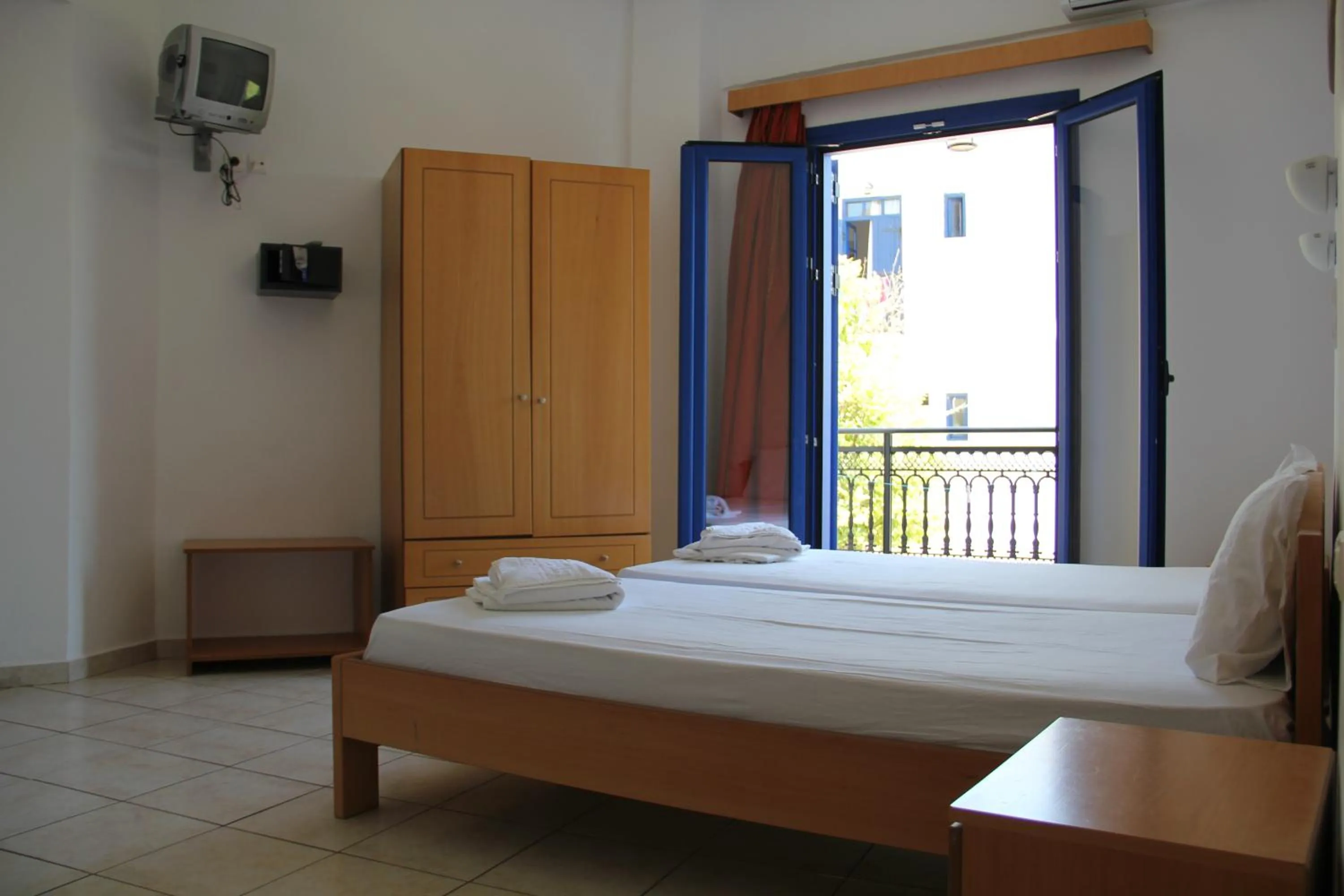 Bedroom, Bed in Hotel Stavris