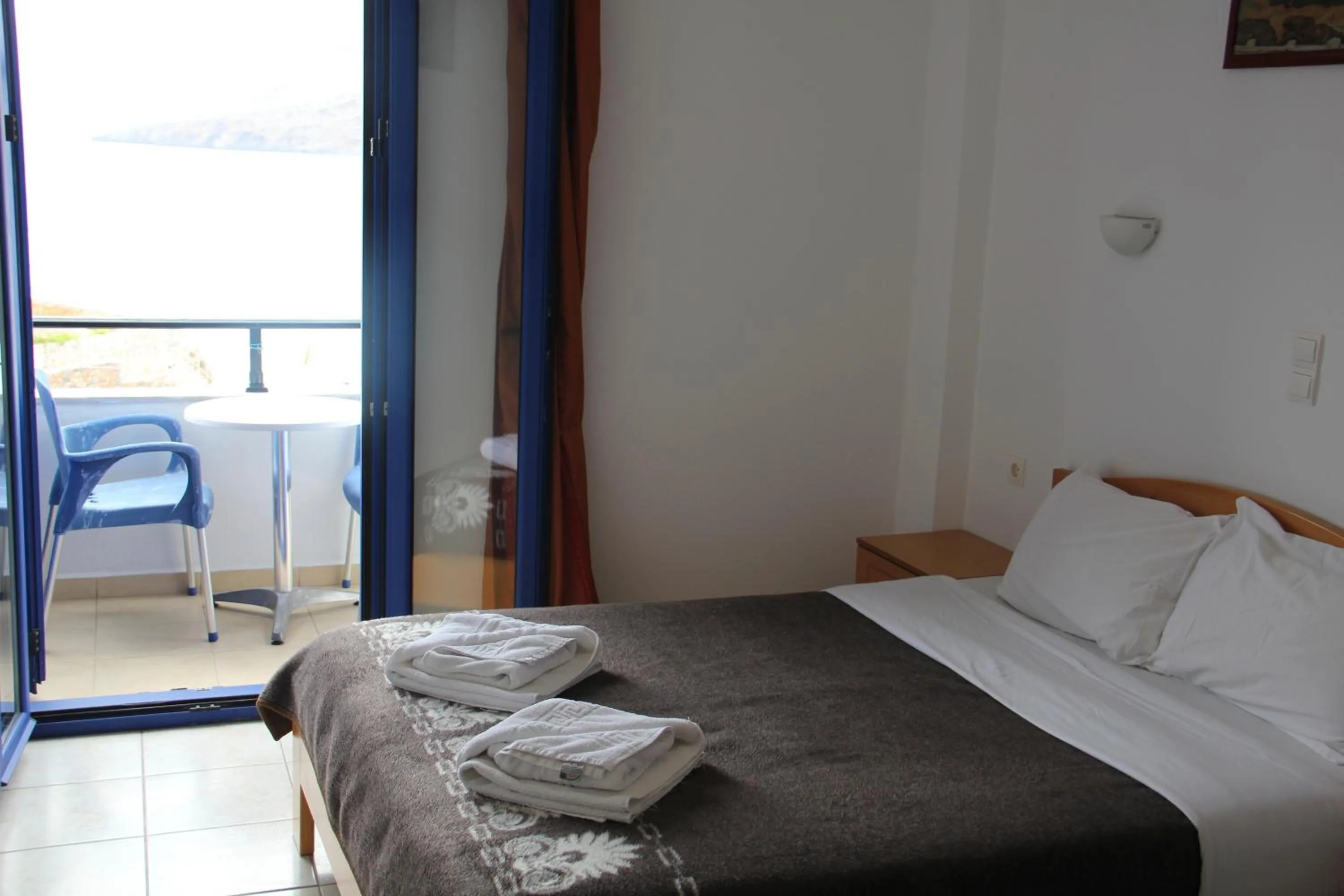 Bedroom, Bed in Hotel Stavris