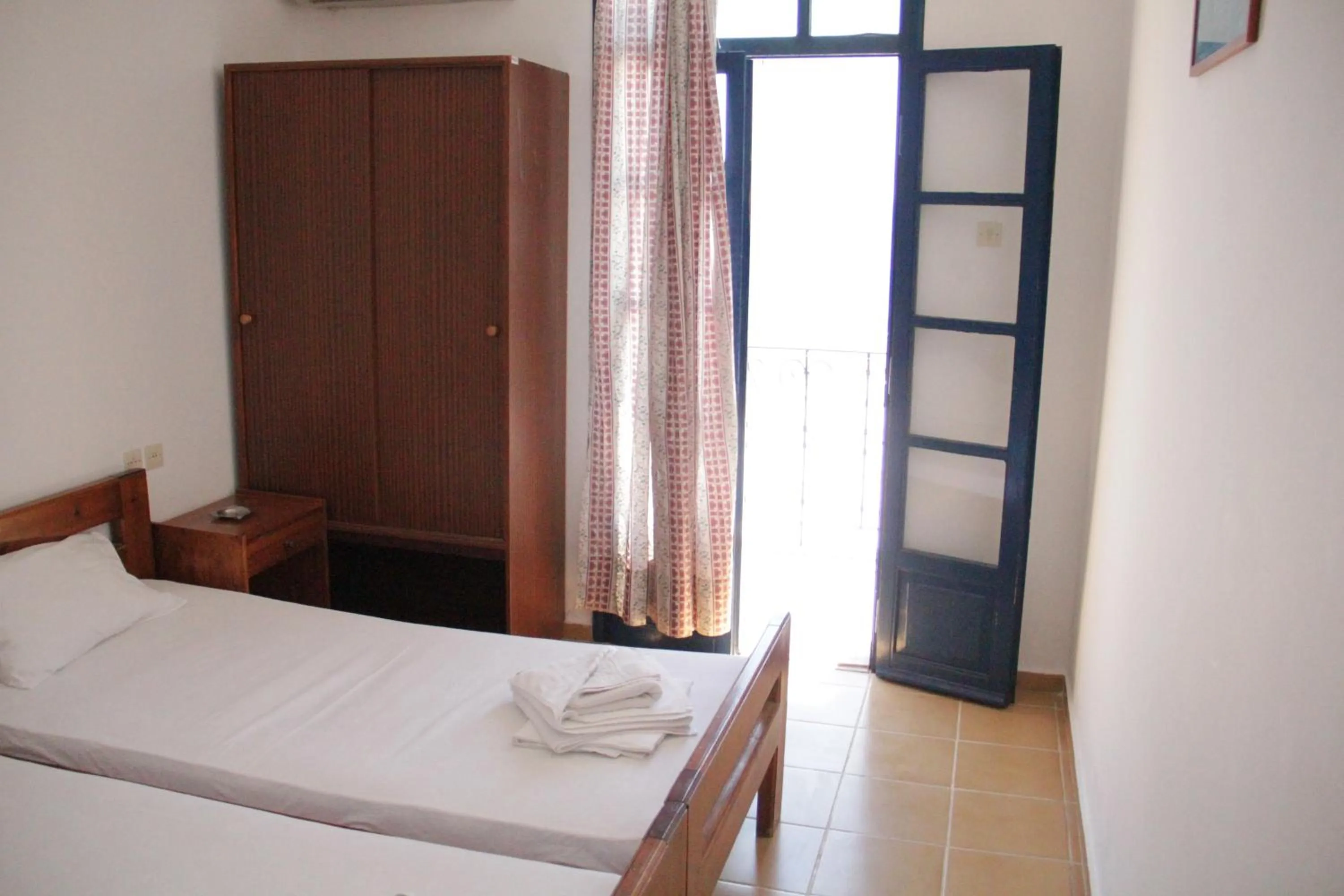 Bedroom, Bed in Hotel Stavris