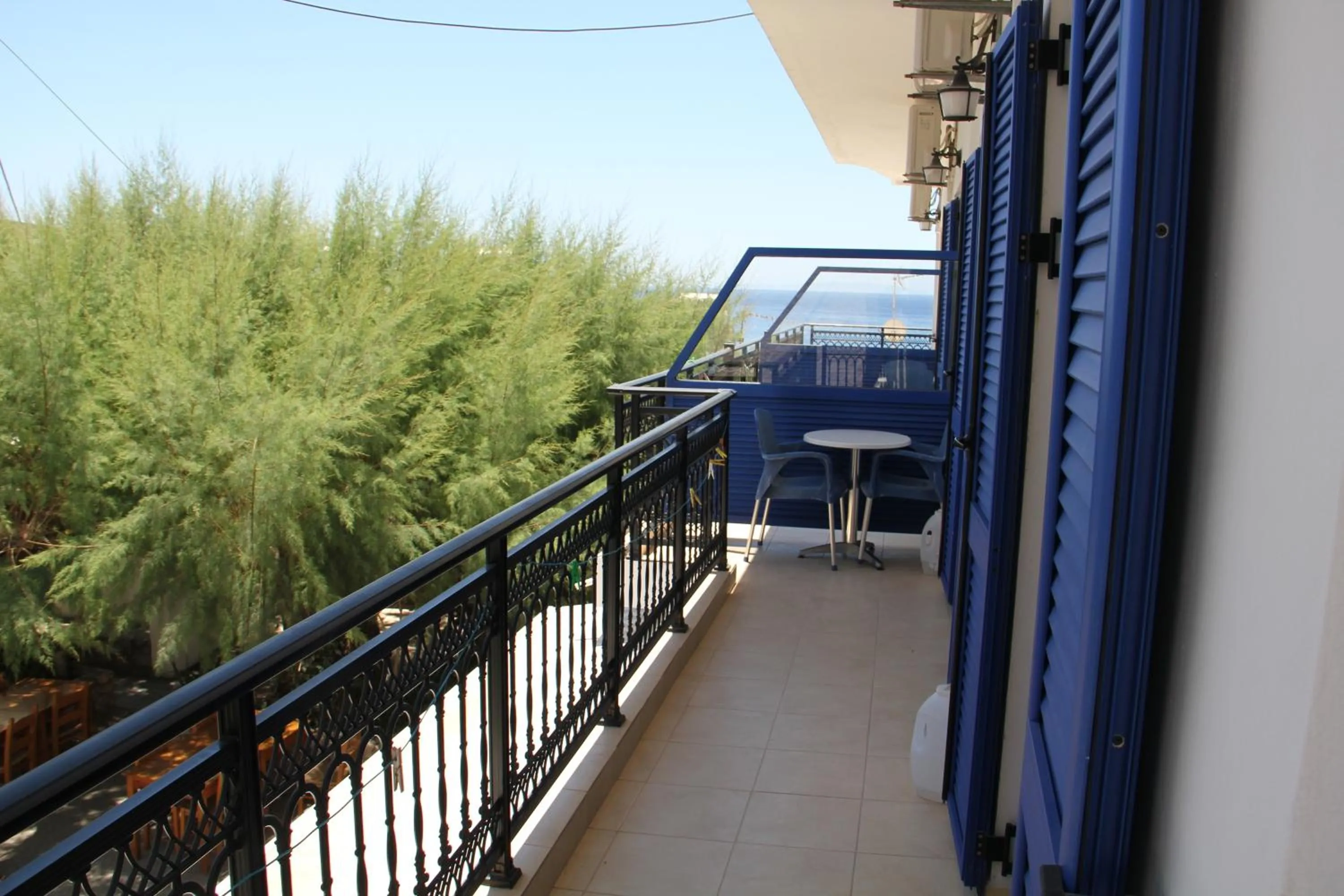 Balcony/Terrace in Hotel Stavris