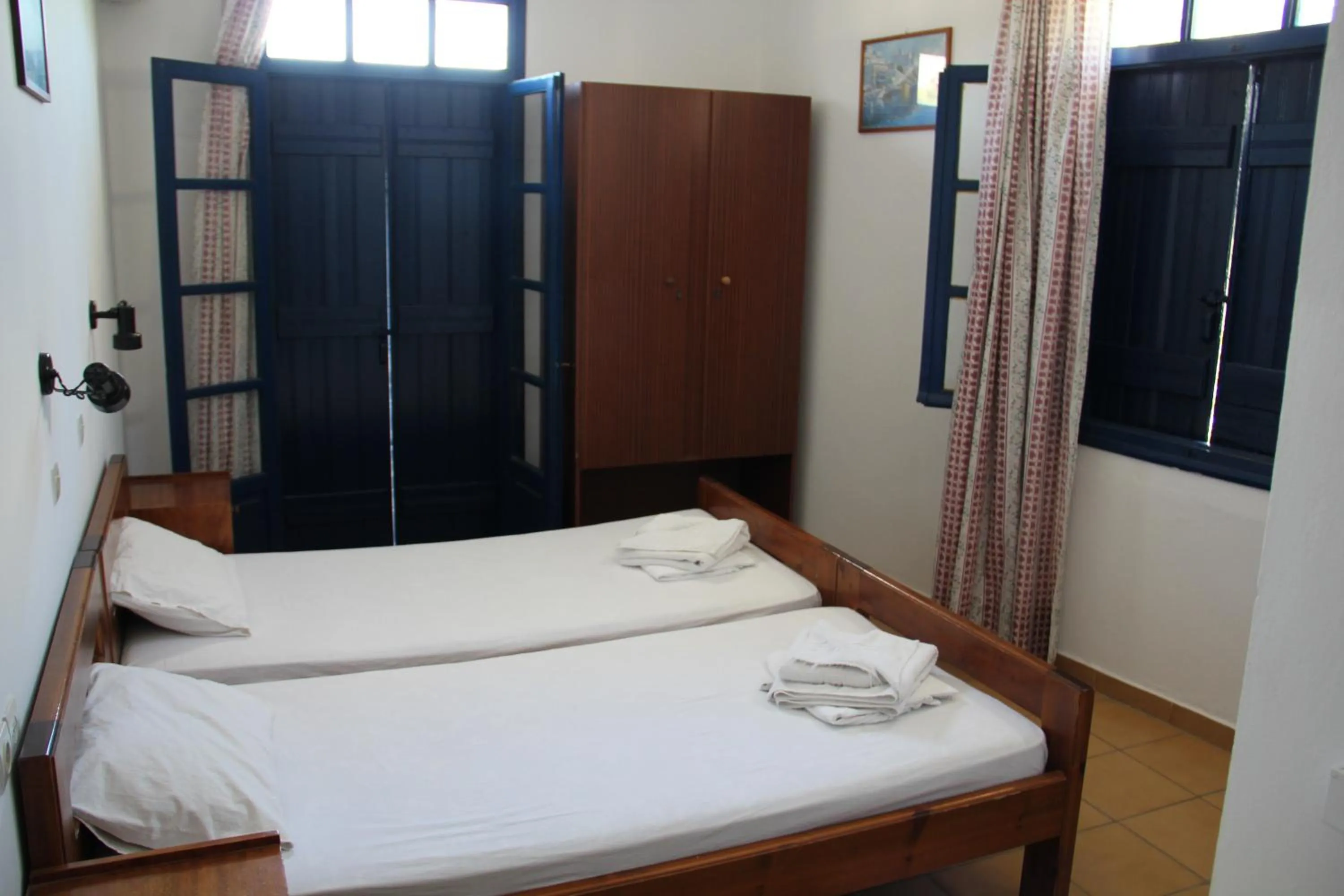 Bedroom, Bed in Hotel Stavris