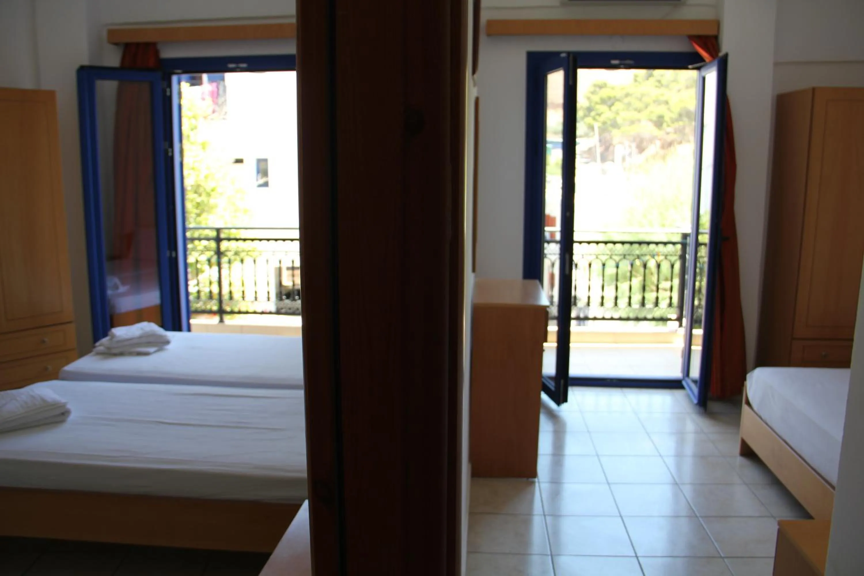 Bedroom, Bed in Hotel Stavris