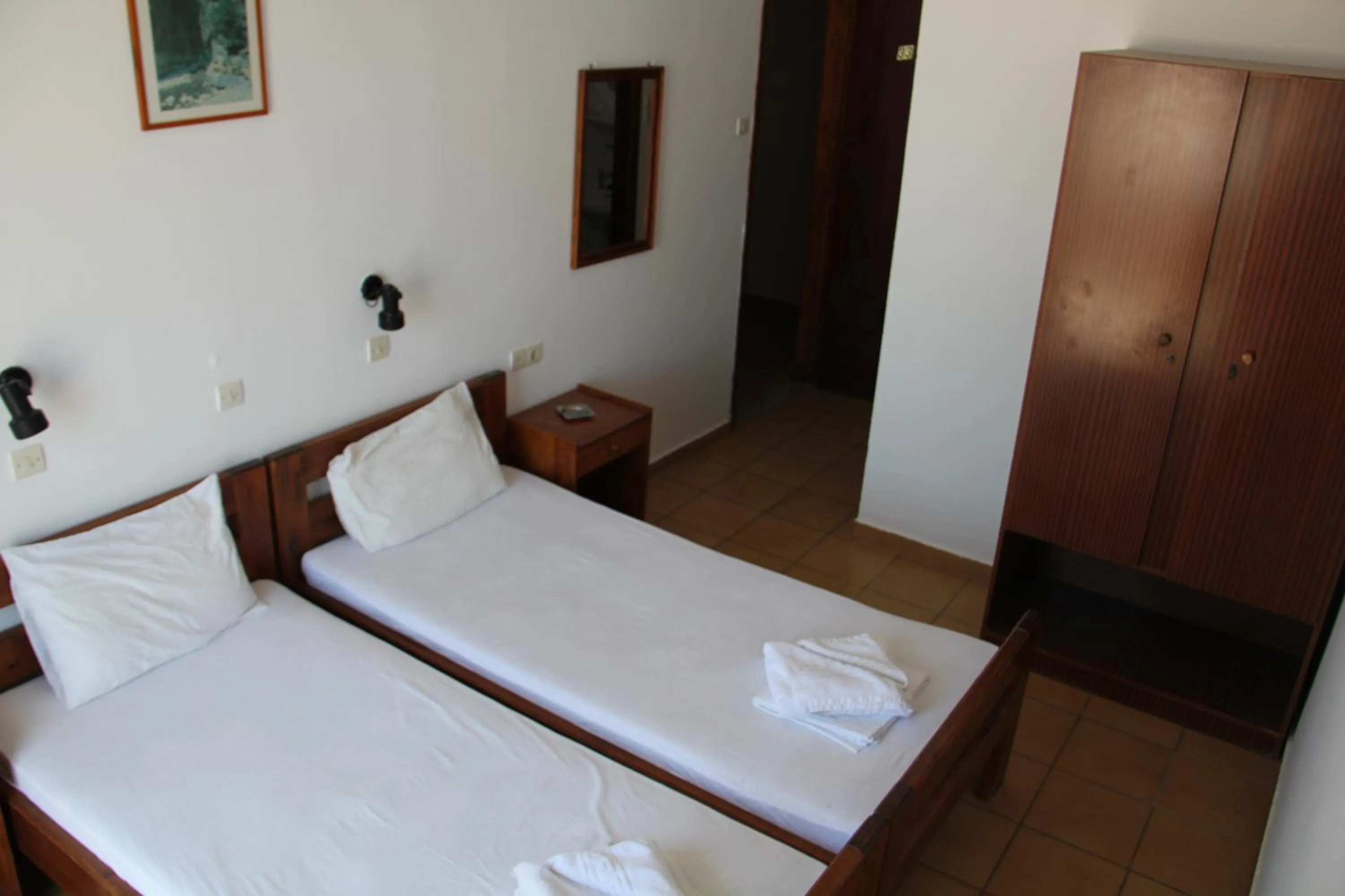 Bedroom, Bed in Hotel Stavris