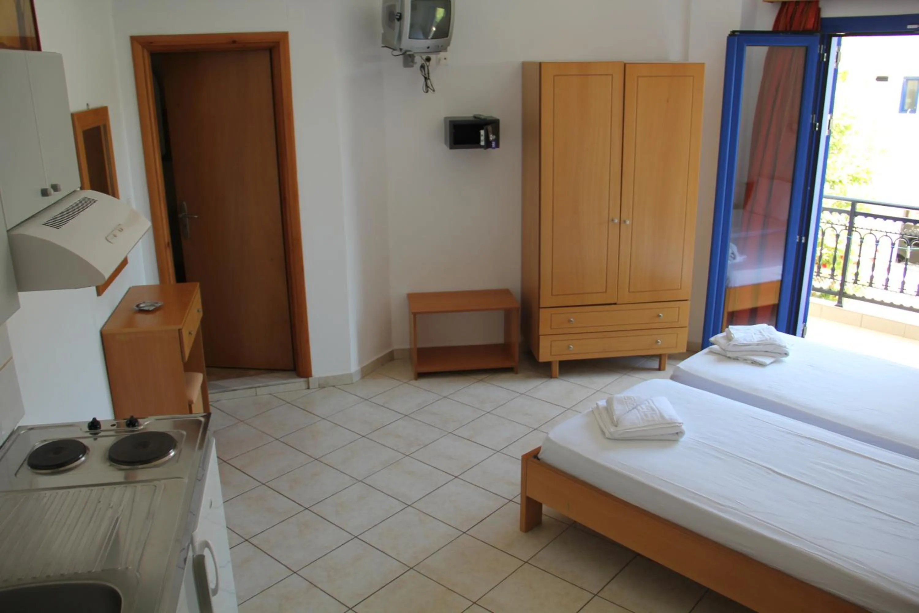 Bedroom, Bed in Hotel Stavris