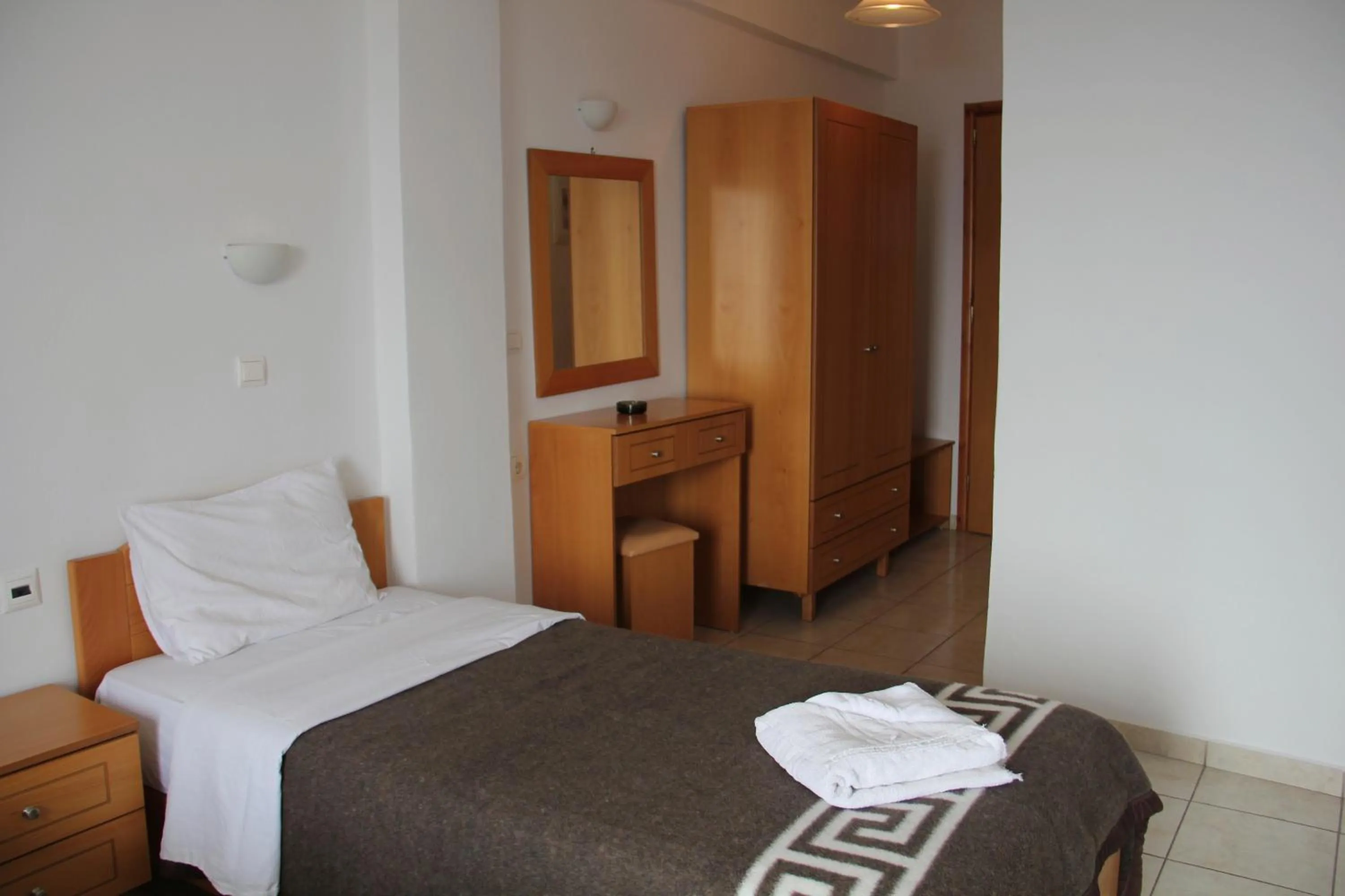 Bedroom, Bed in Hotel Stavris