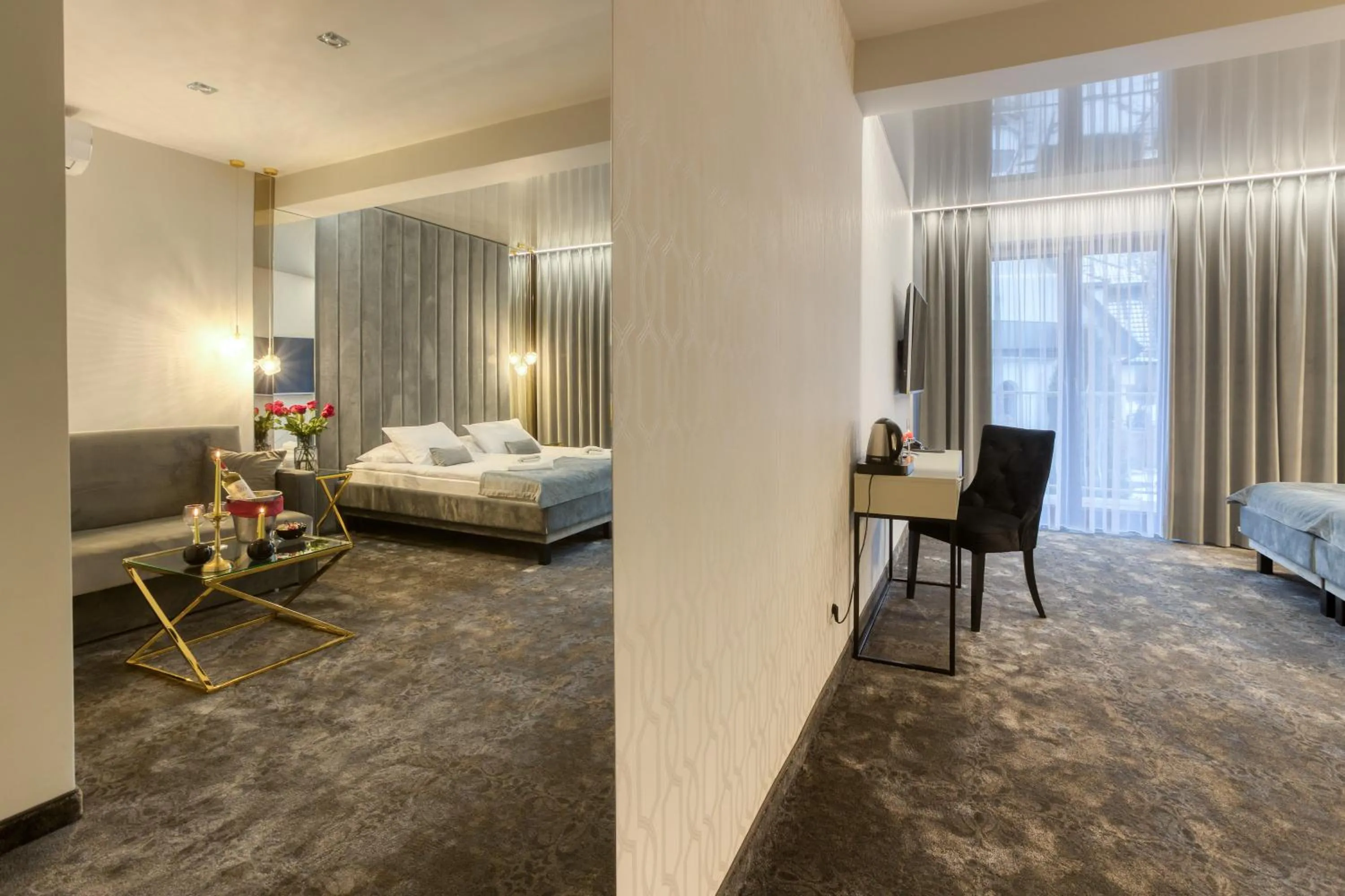 Bed in Hotel & Spa Biały Dom