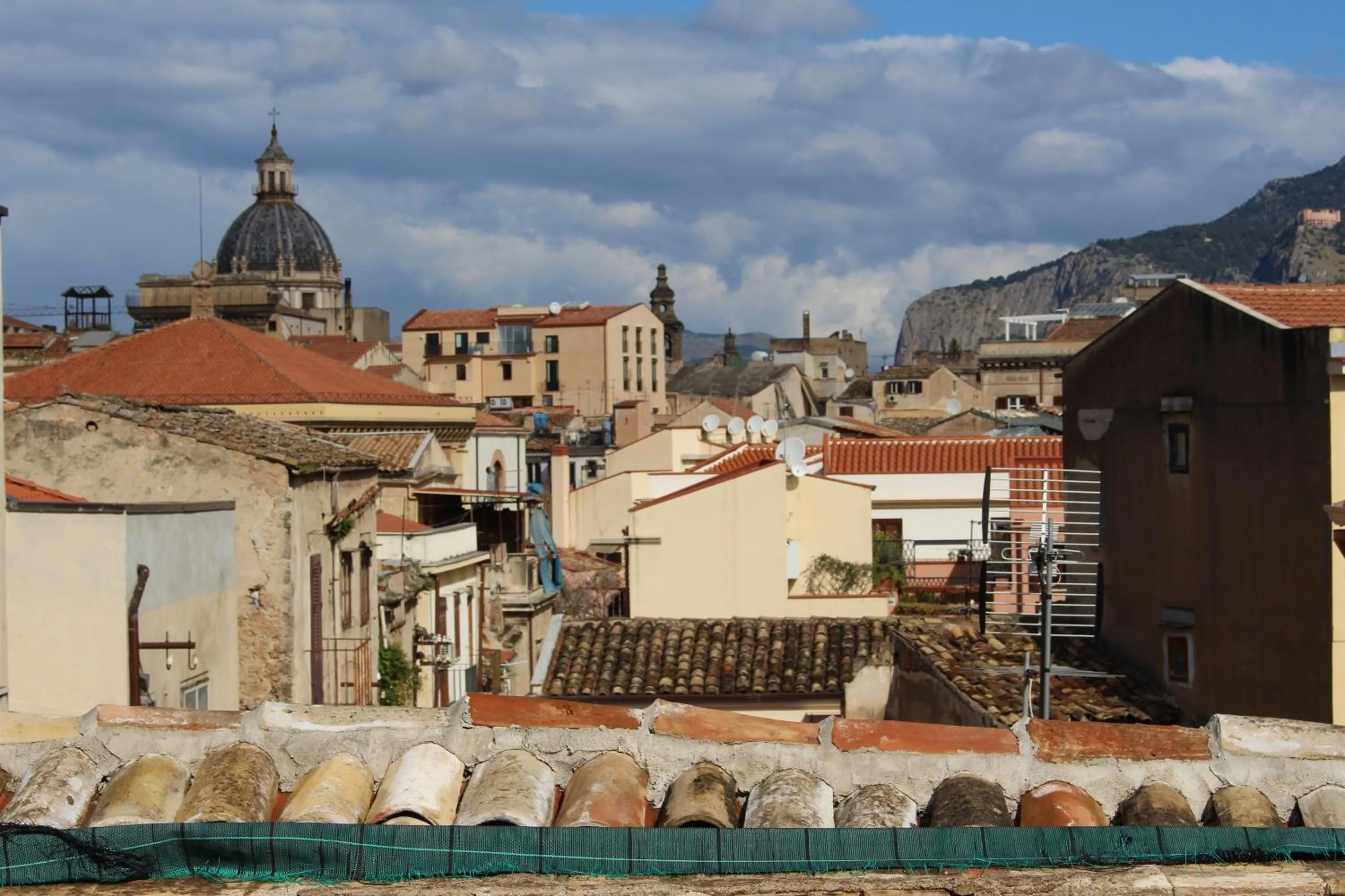 City view in La Via delle Biciclette