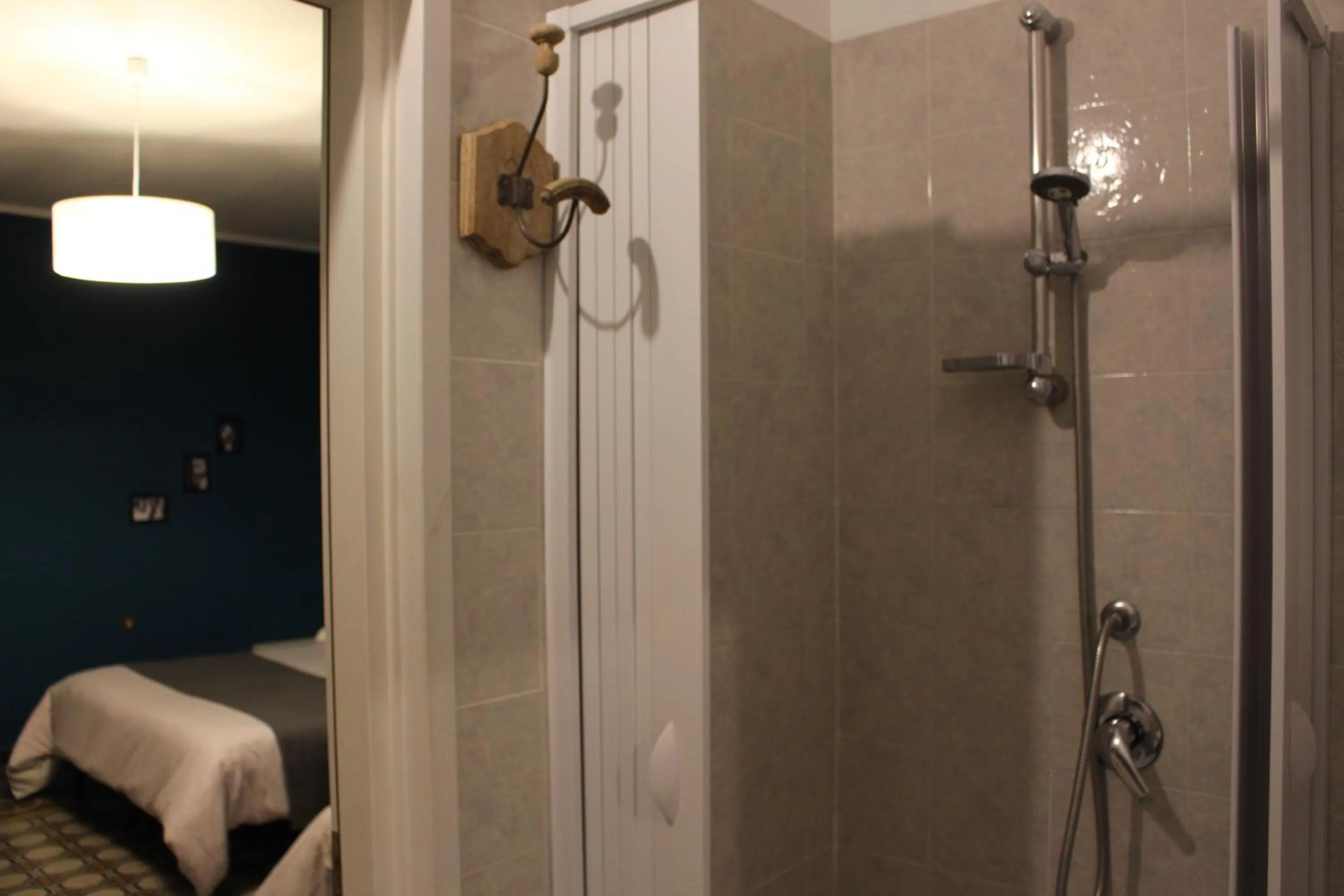 Bathroom, Bed in La Via delle Biciclette