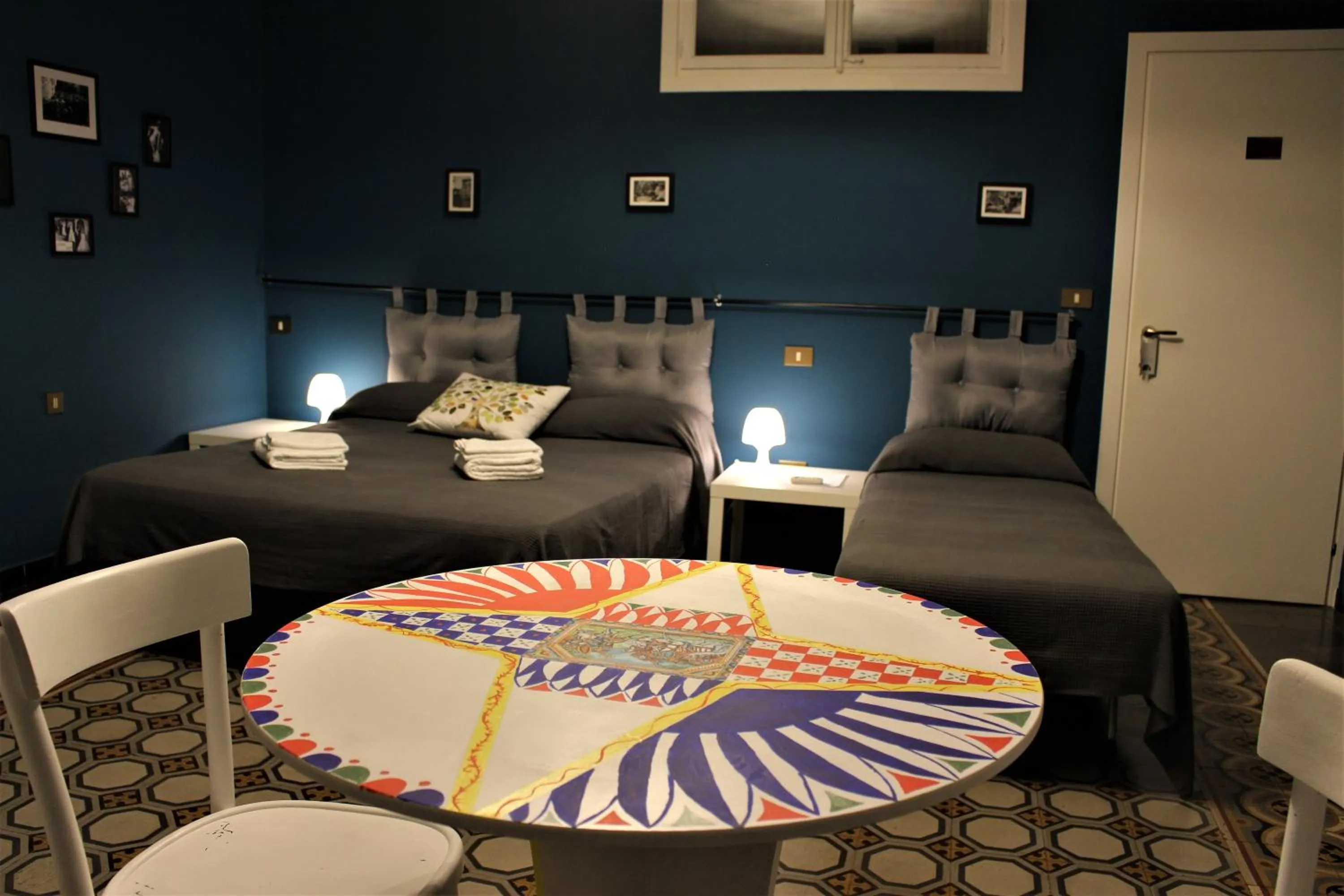 Photo of the whole room in La Via delle Biciclette