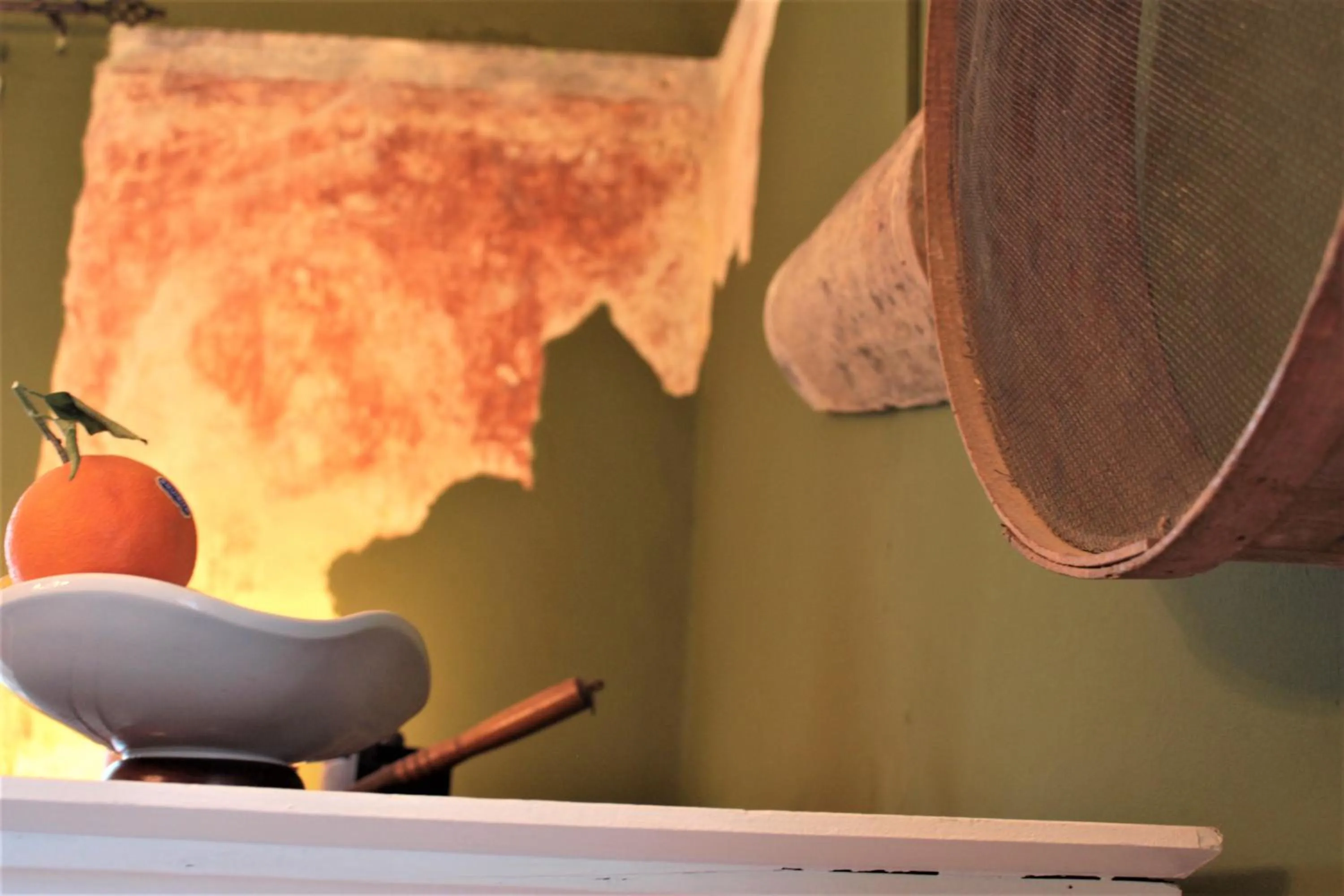 Decorative detail in La Via delle Biciclette