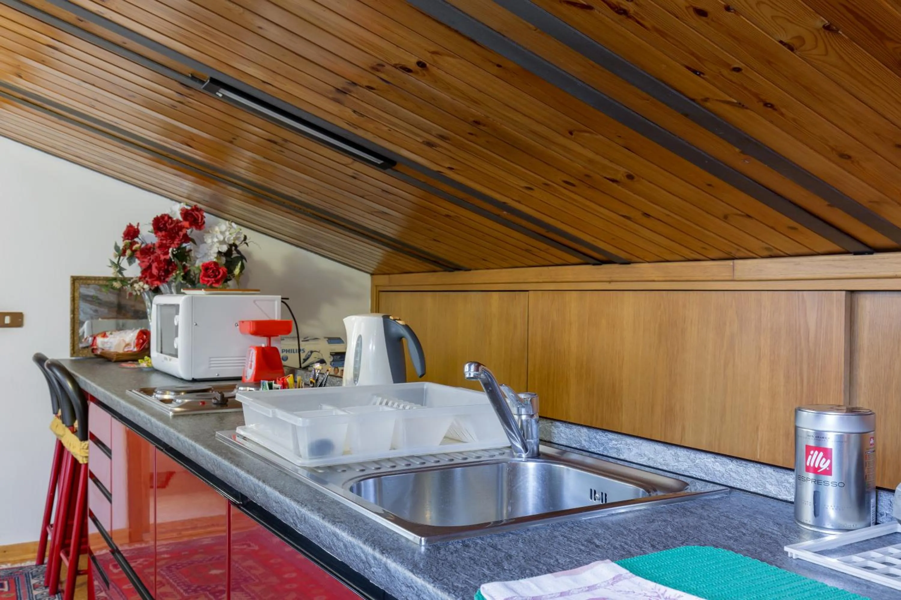Kitchen or kitchenette in Gheller Apartment