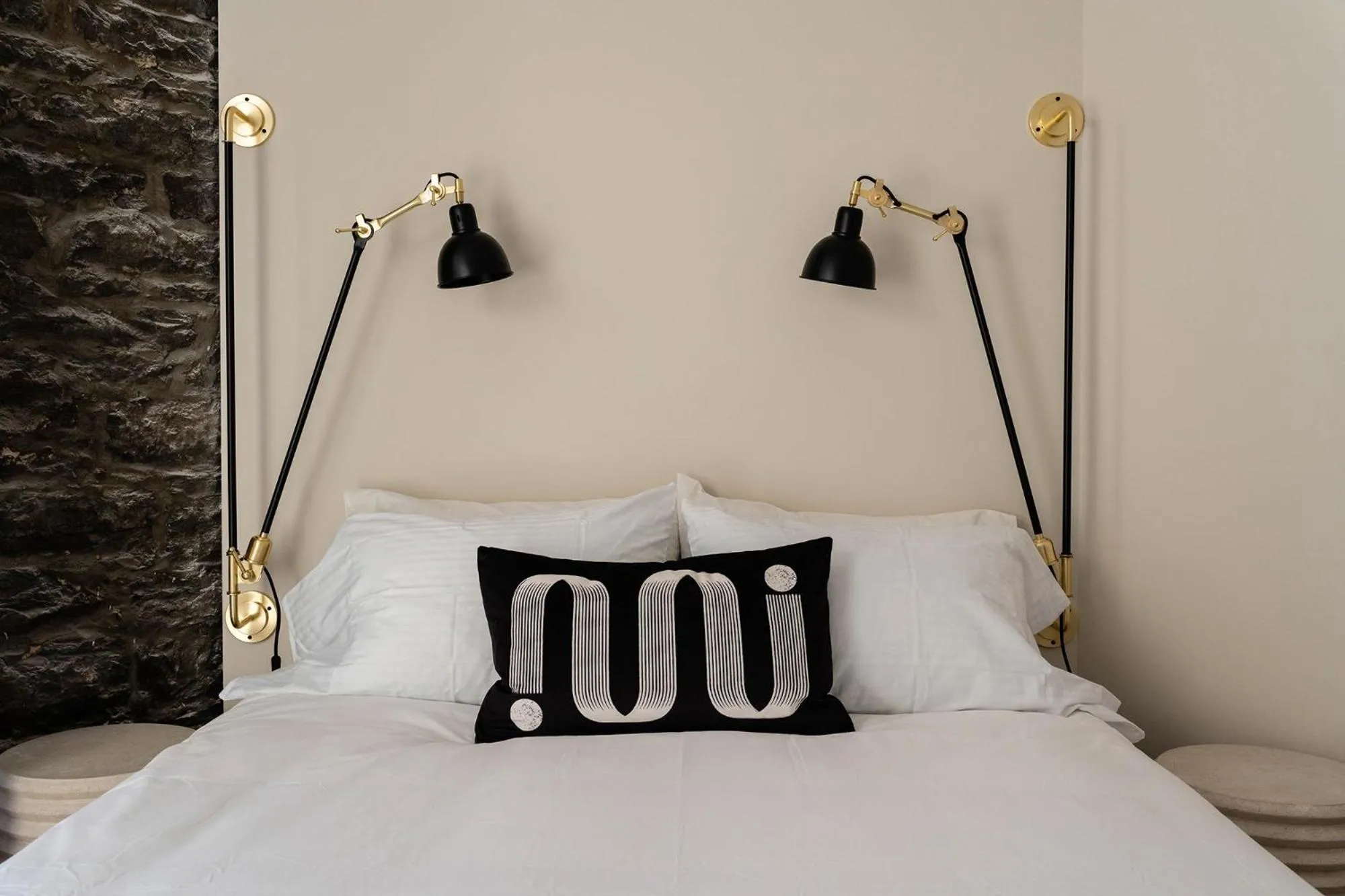 Bed in Maison Place Royale by Luxury In Transit