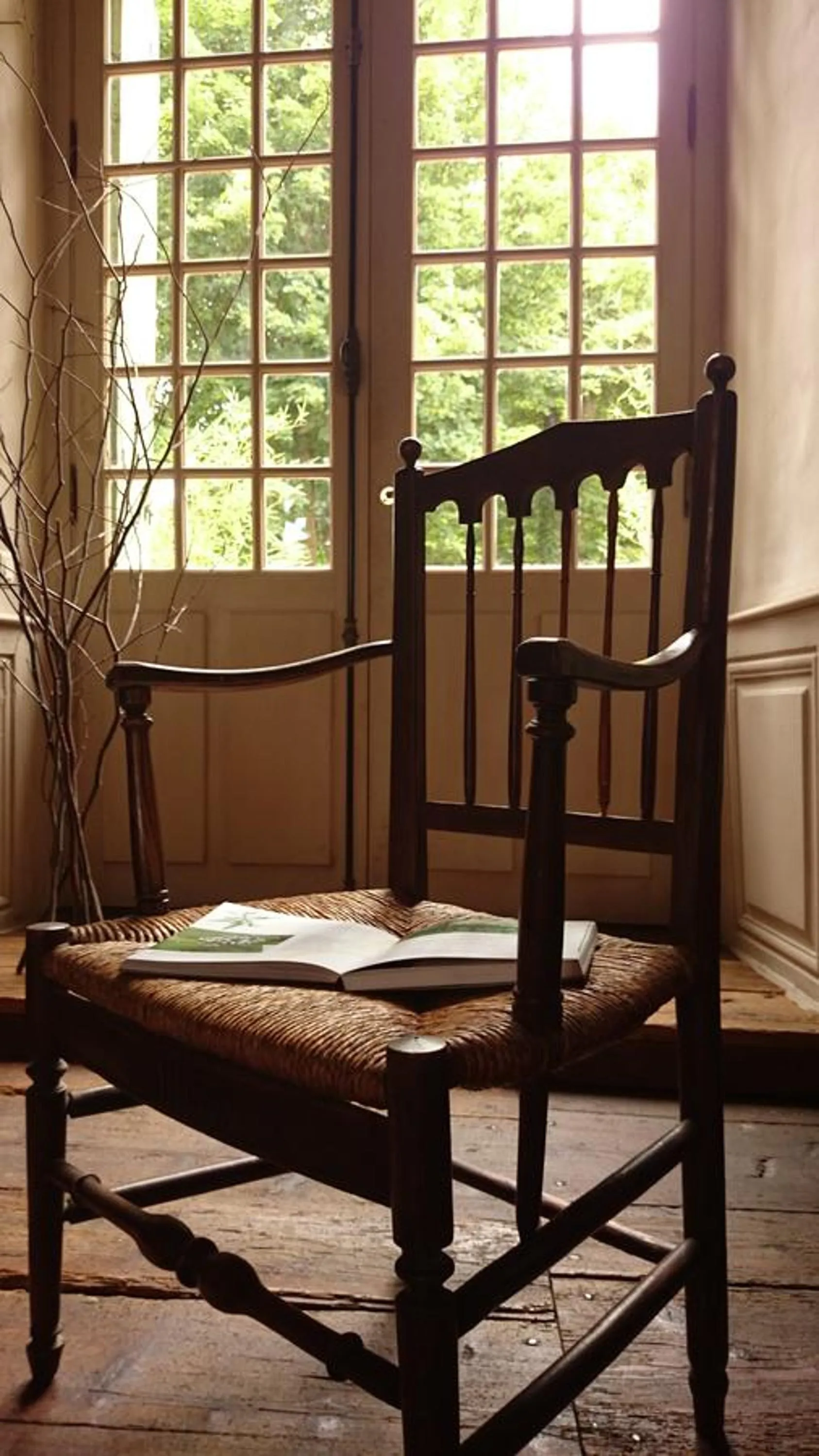 Seating area in Chateau de Durianne