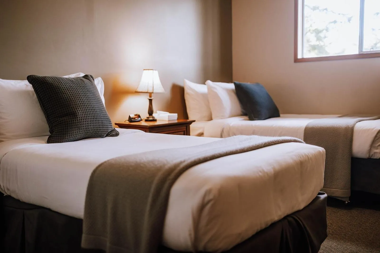 Bed in Page's Resort & Marina