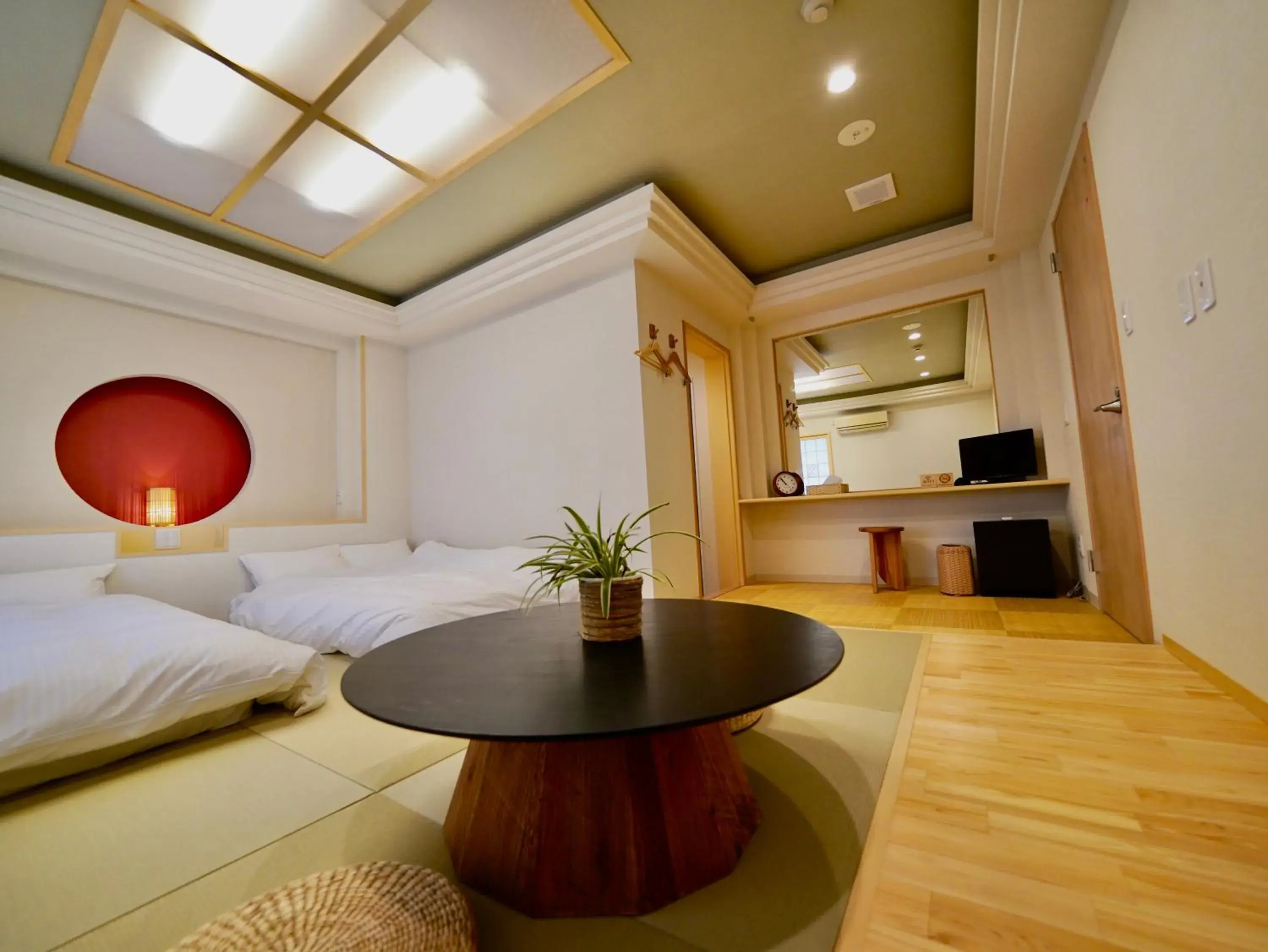 Bed in Hotel Ishigaki and Chikonkiya Bed in Hotel Ishigaki and Chikonkiya