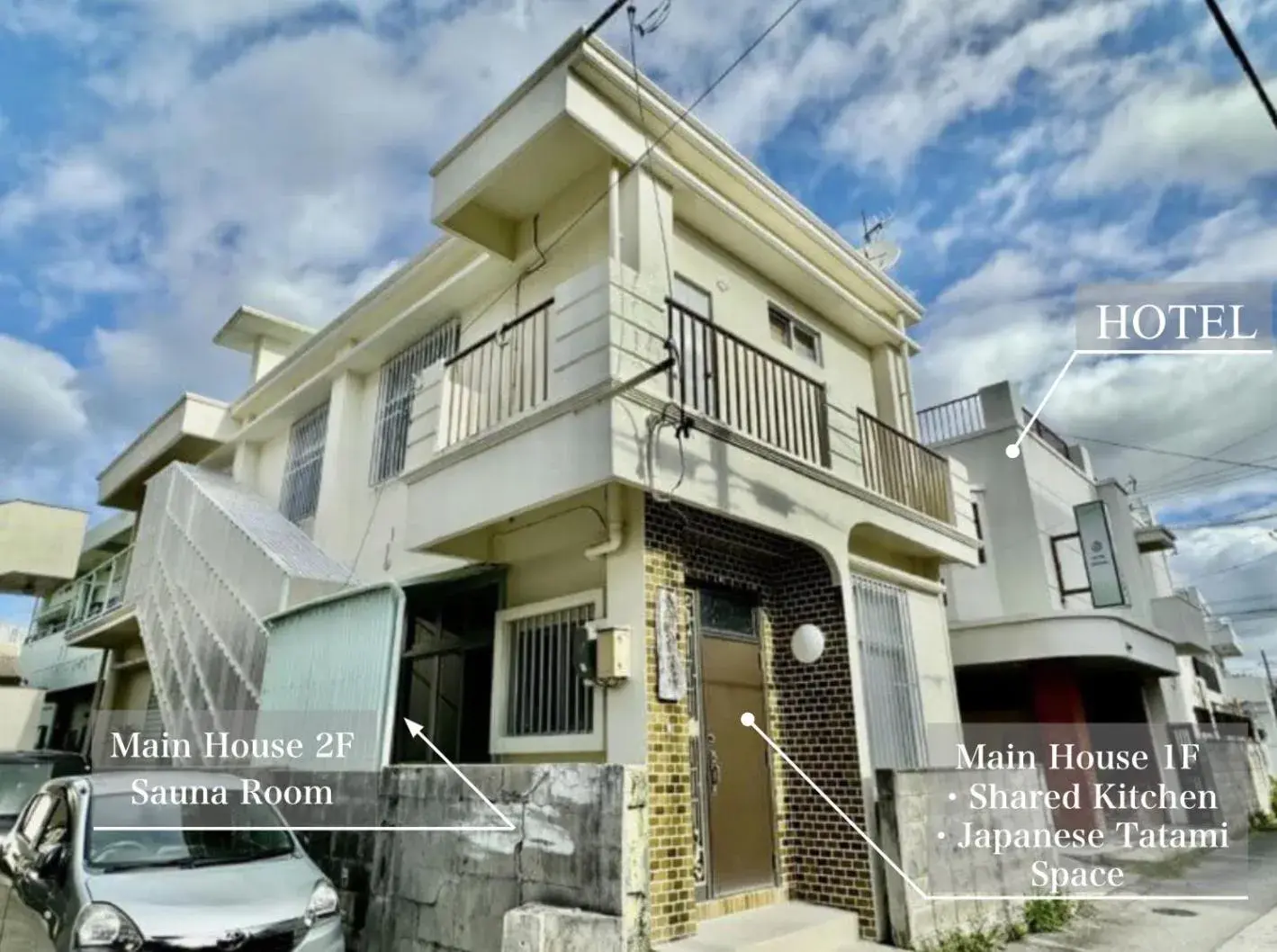 Property building in Hotel Ishigaki and Chikonkiya Property building in Hotel Ishigaki and Chikonkiya