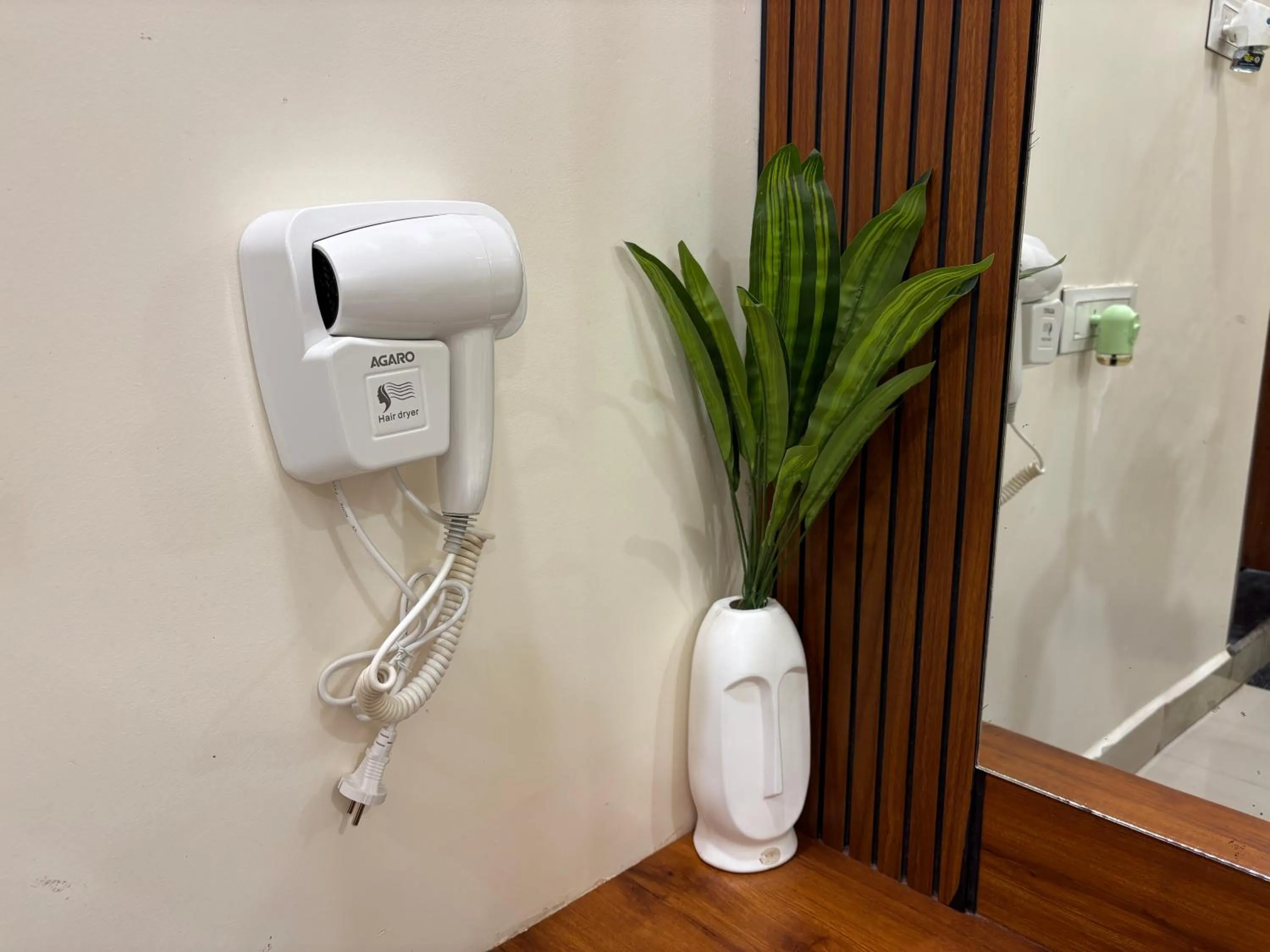 hair dryier in Hotel Anantshree Inn Shree Mahakaleshwar Temple Ujjain