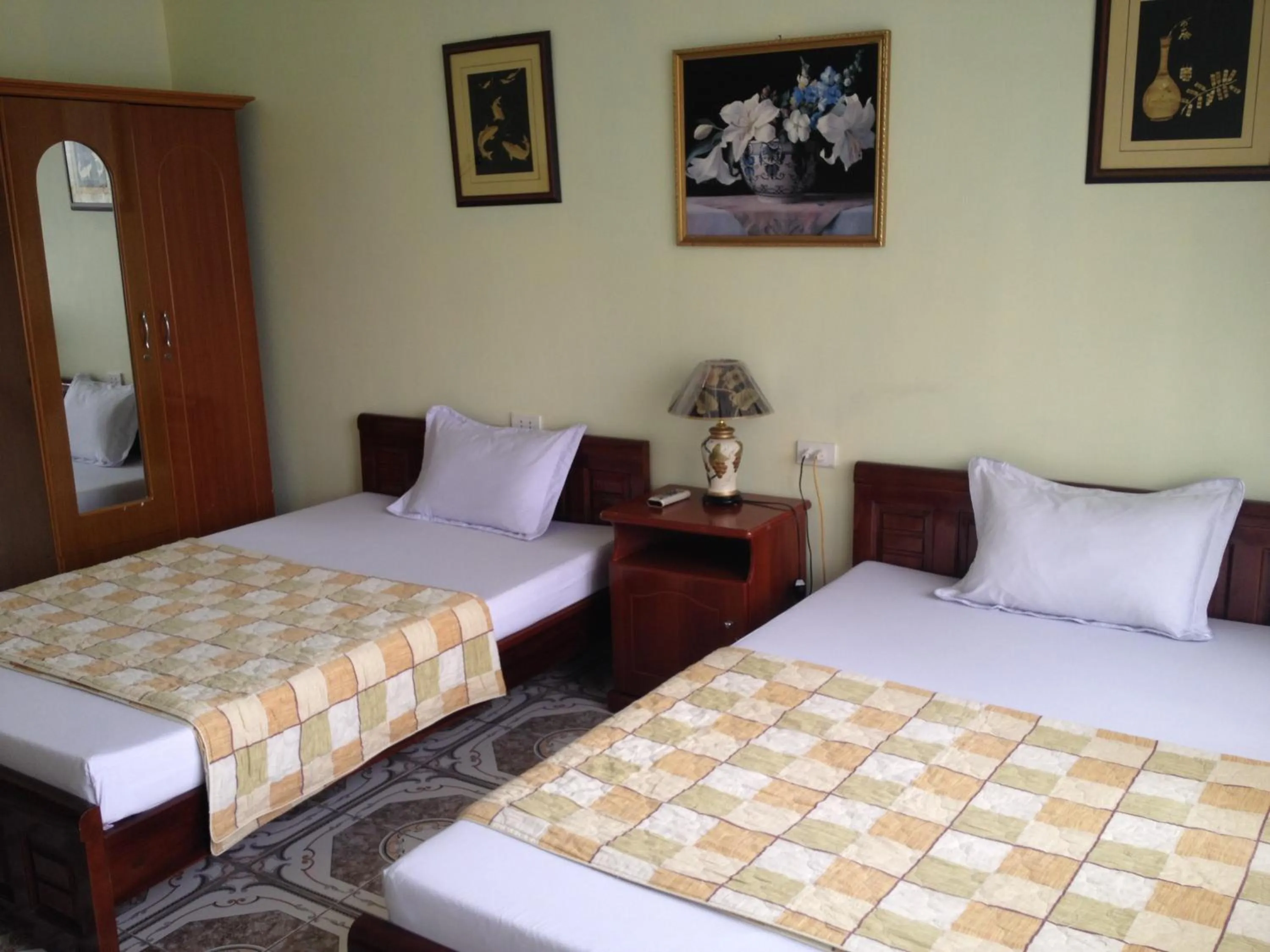 Bed in Hai Trang Hotel