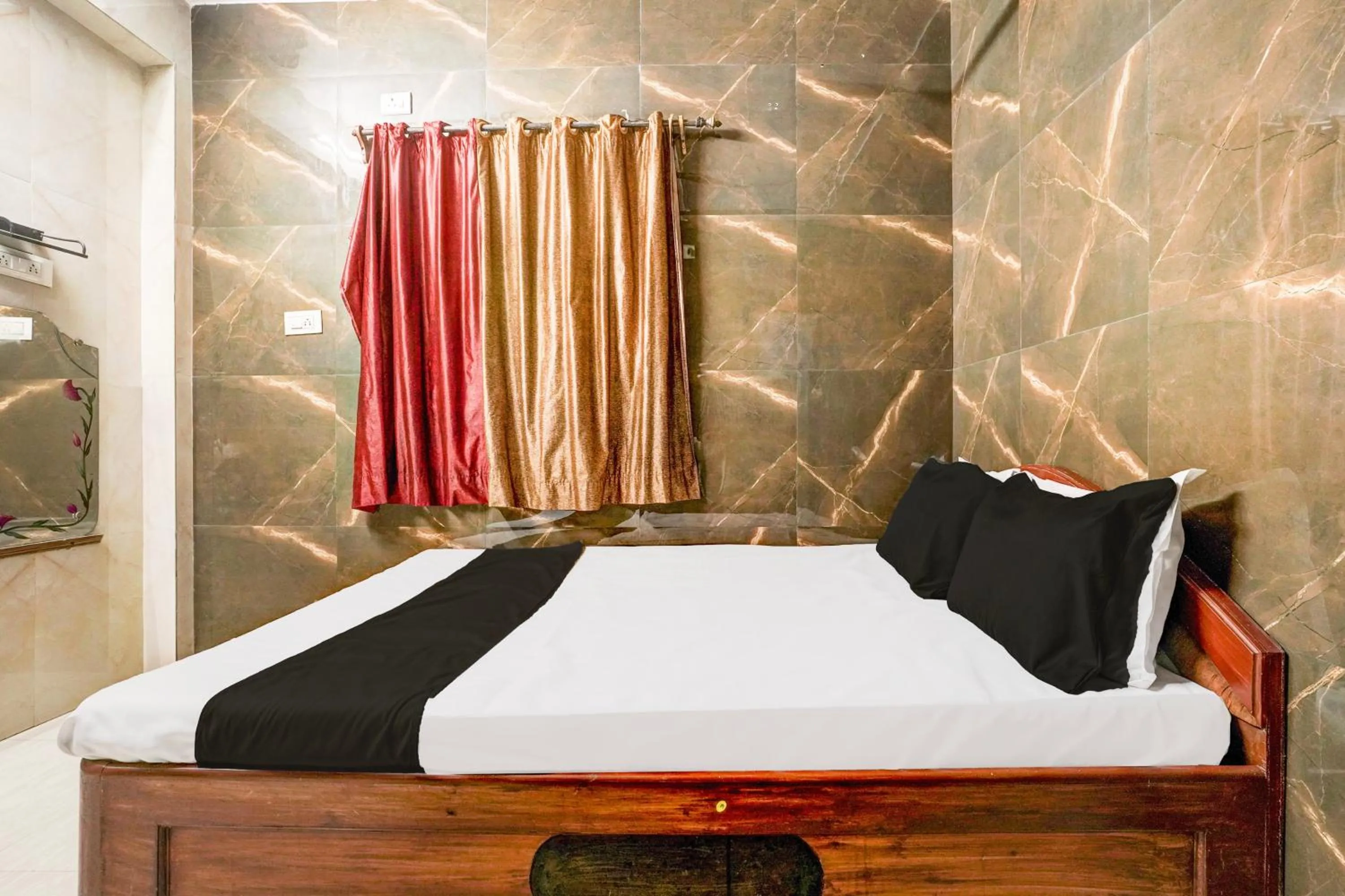 Bedroom, Bed in Hotel O Tulsi Resort