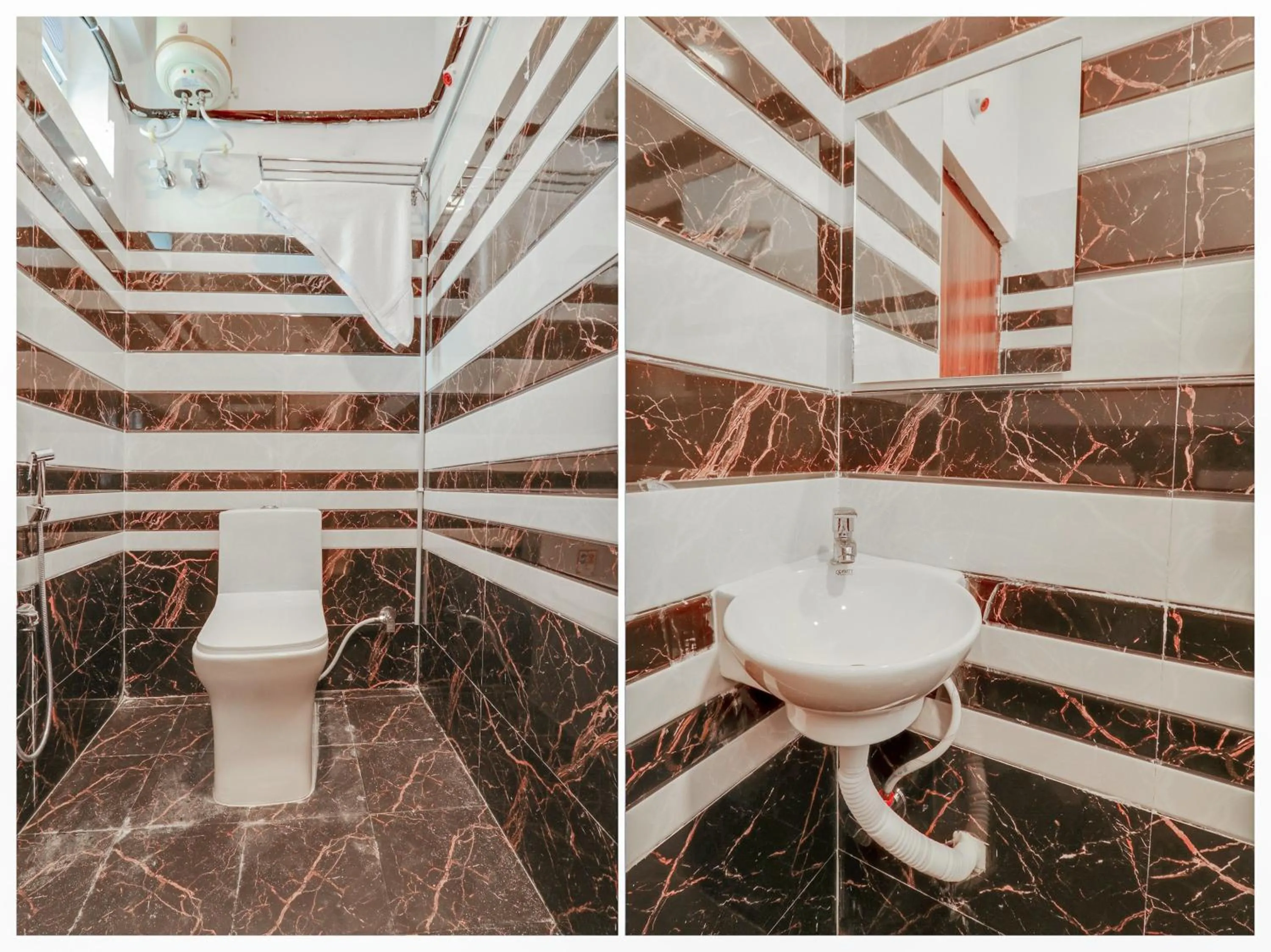 Bathroom in Super Collection O White Ridge Kamineni