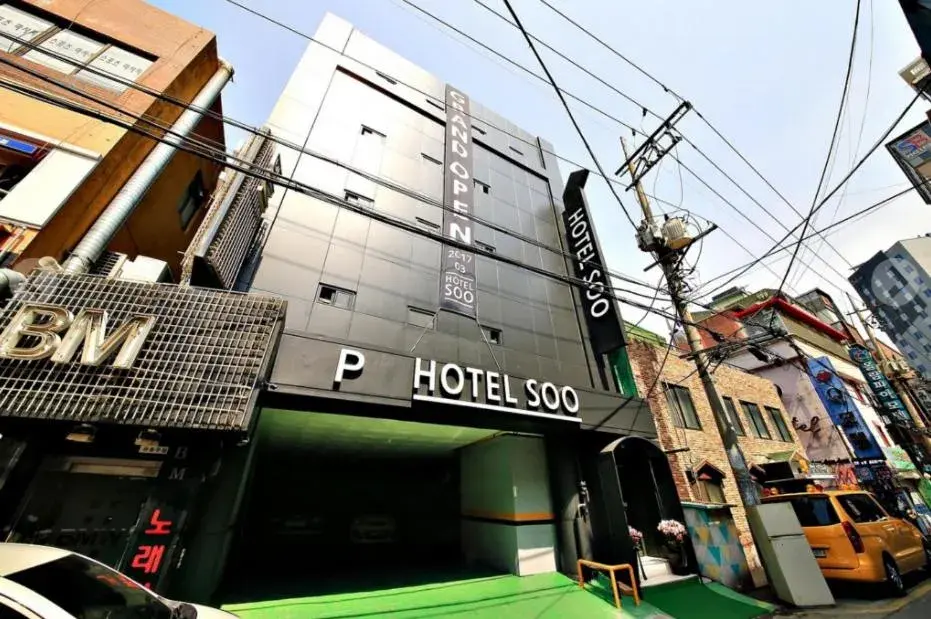 Property building in Hotel Soo Property building in Hotel Soo