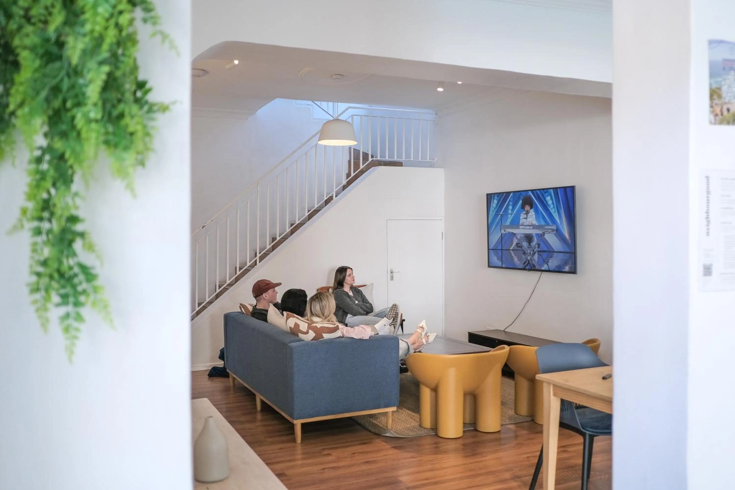 Communal lounge/ TV room in Neighbourgood Ravenscraig