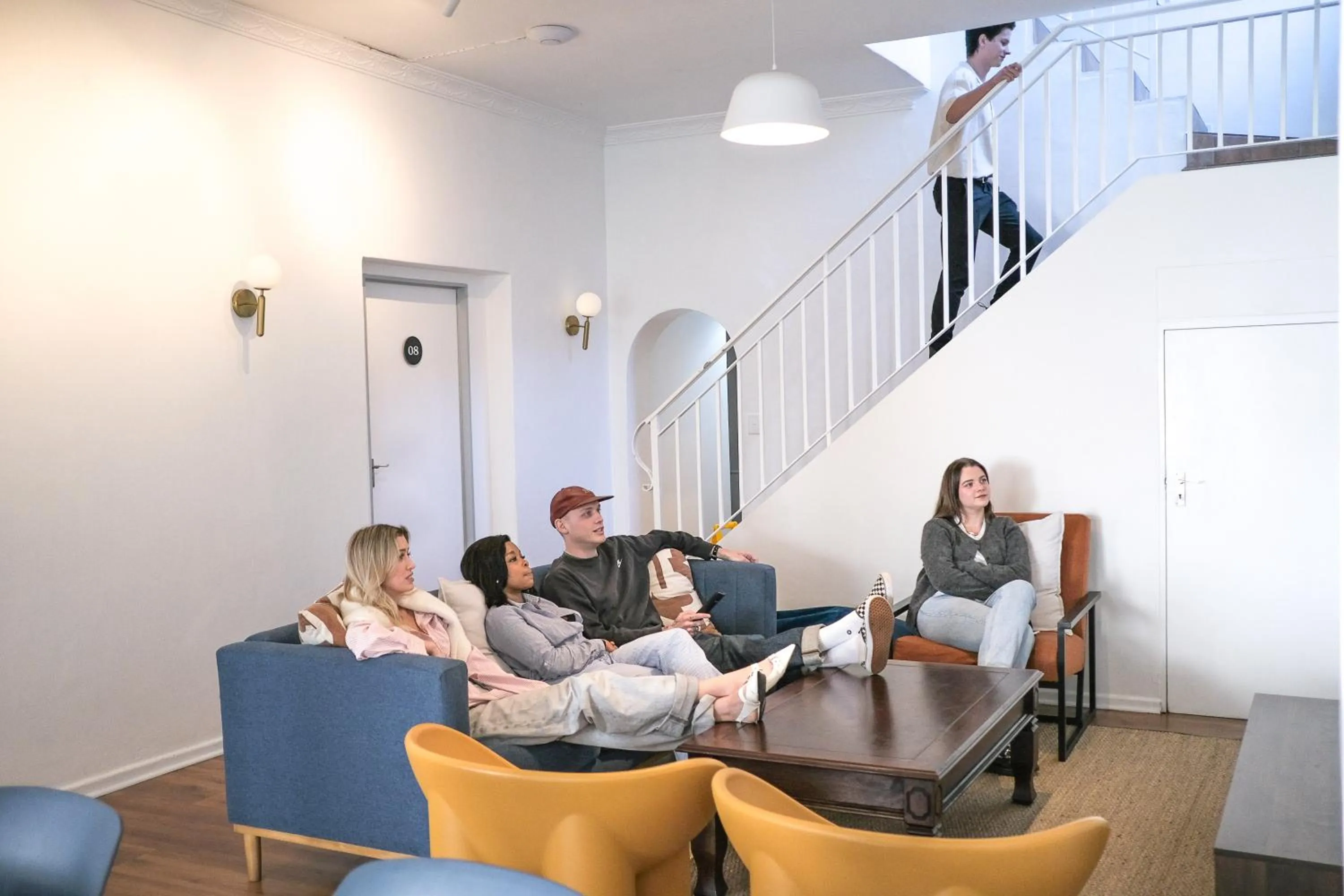 Communal lounge/ TV room in Neighbourgood Ravenscraig