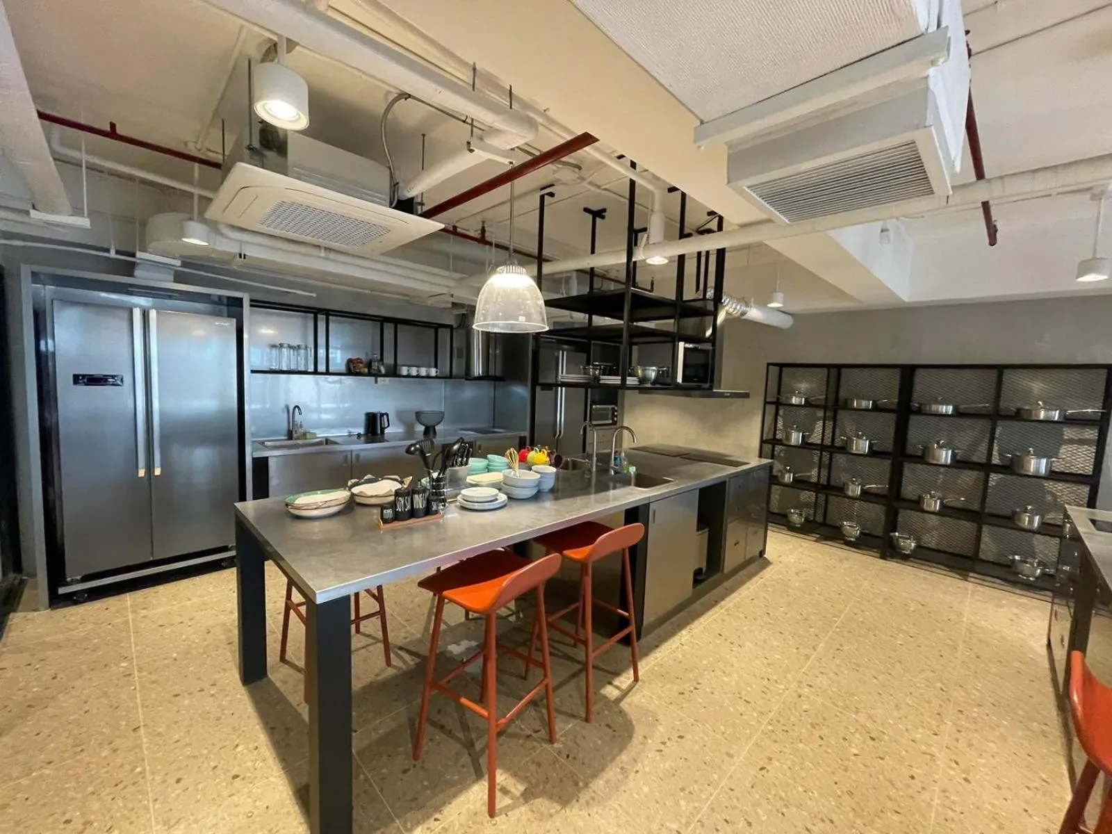 Communal kitchen in lyf Cebu City managed by The Ascott Limited