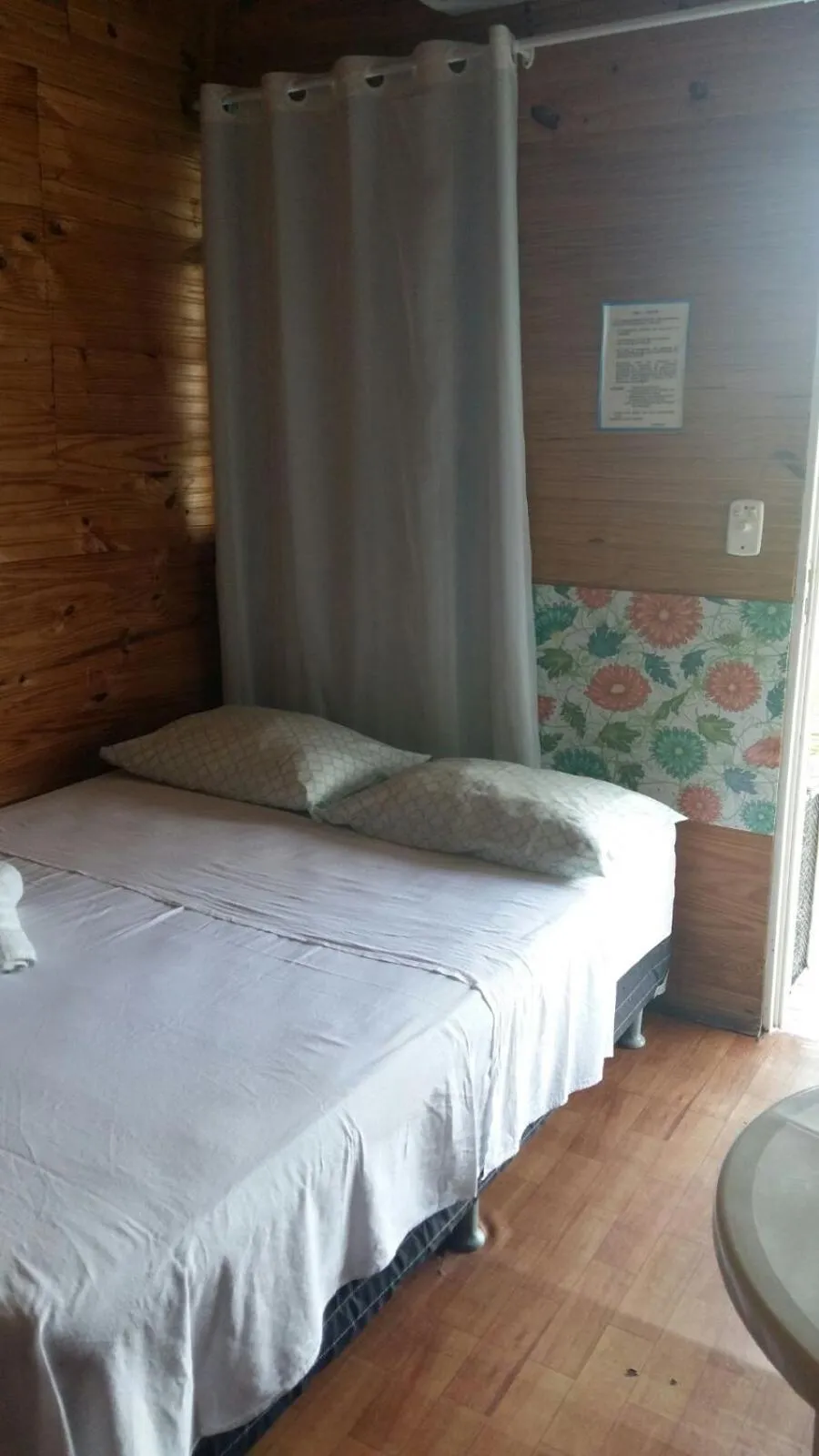 Bed in Pousada Casa de Madeira