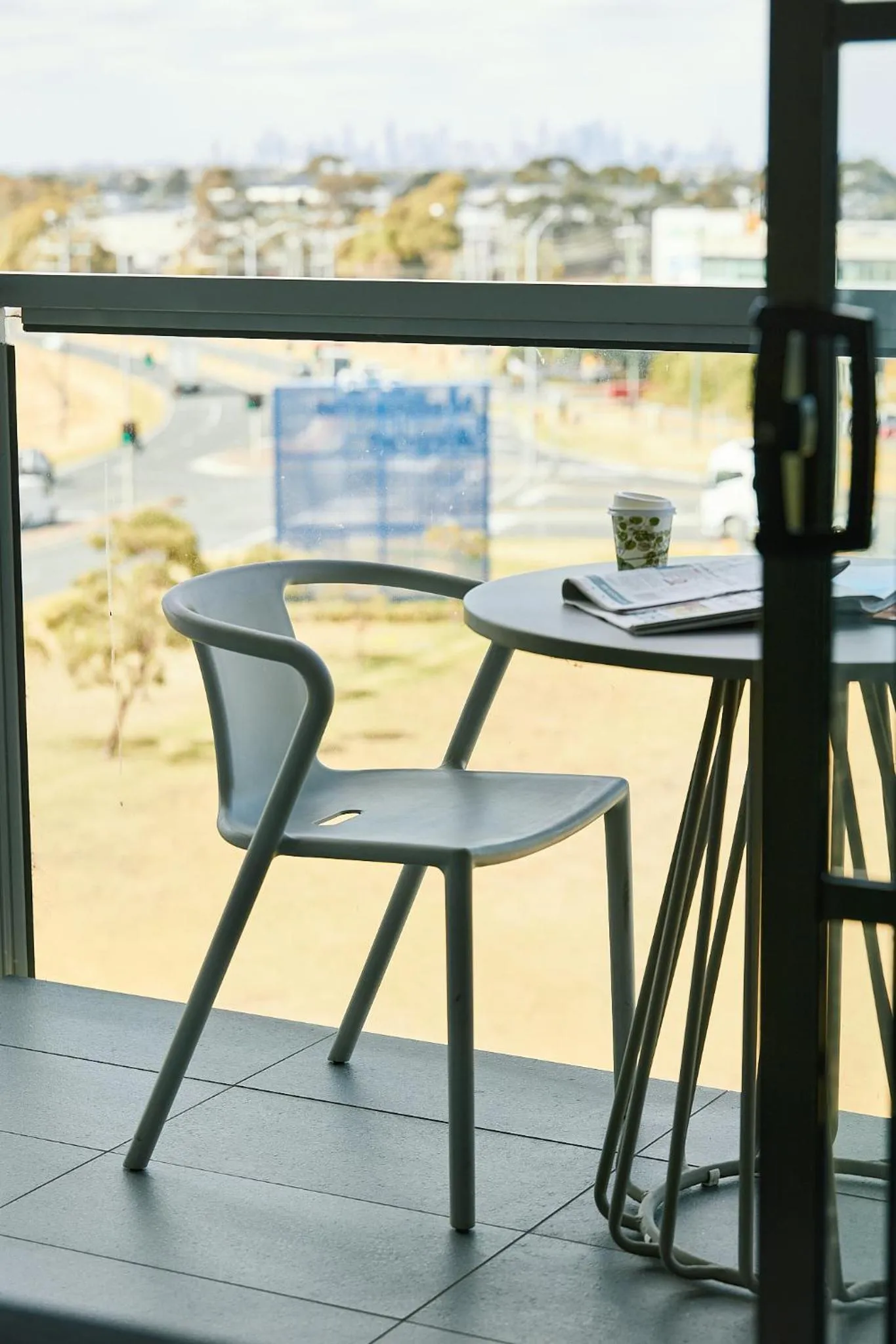 Quiet street view in Quest Melbourne Airport