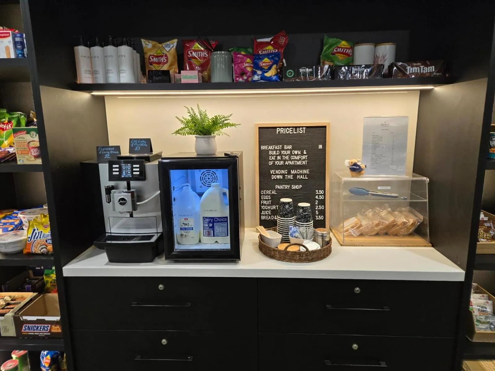 Coffee/tea facilities in Quest Melbourne Airport