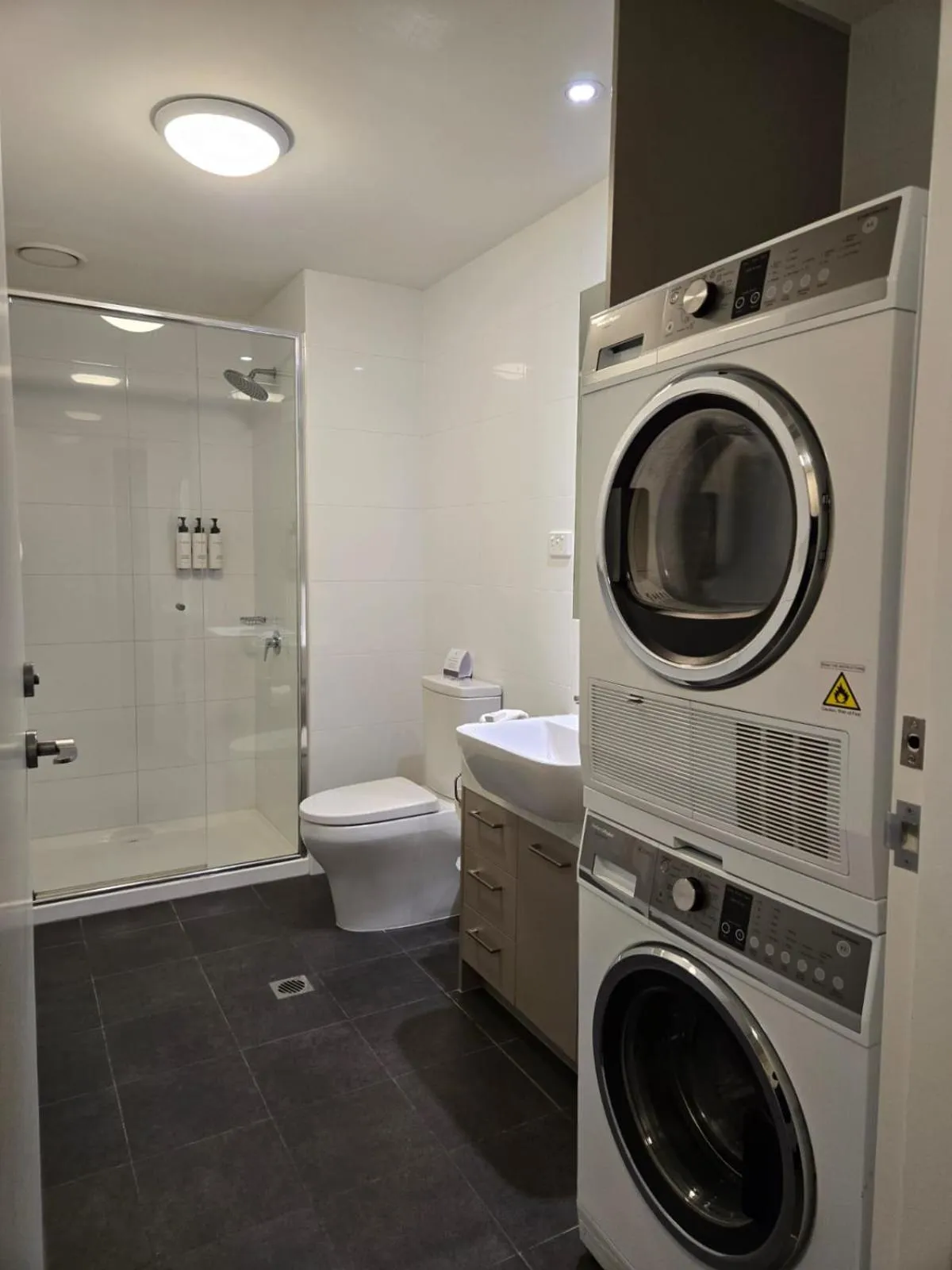 Shower in Quest Melbourne Airport