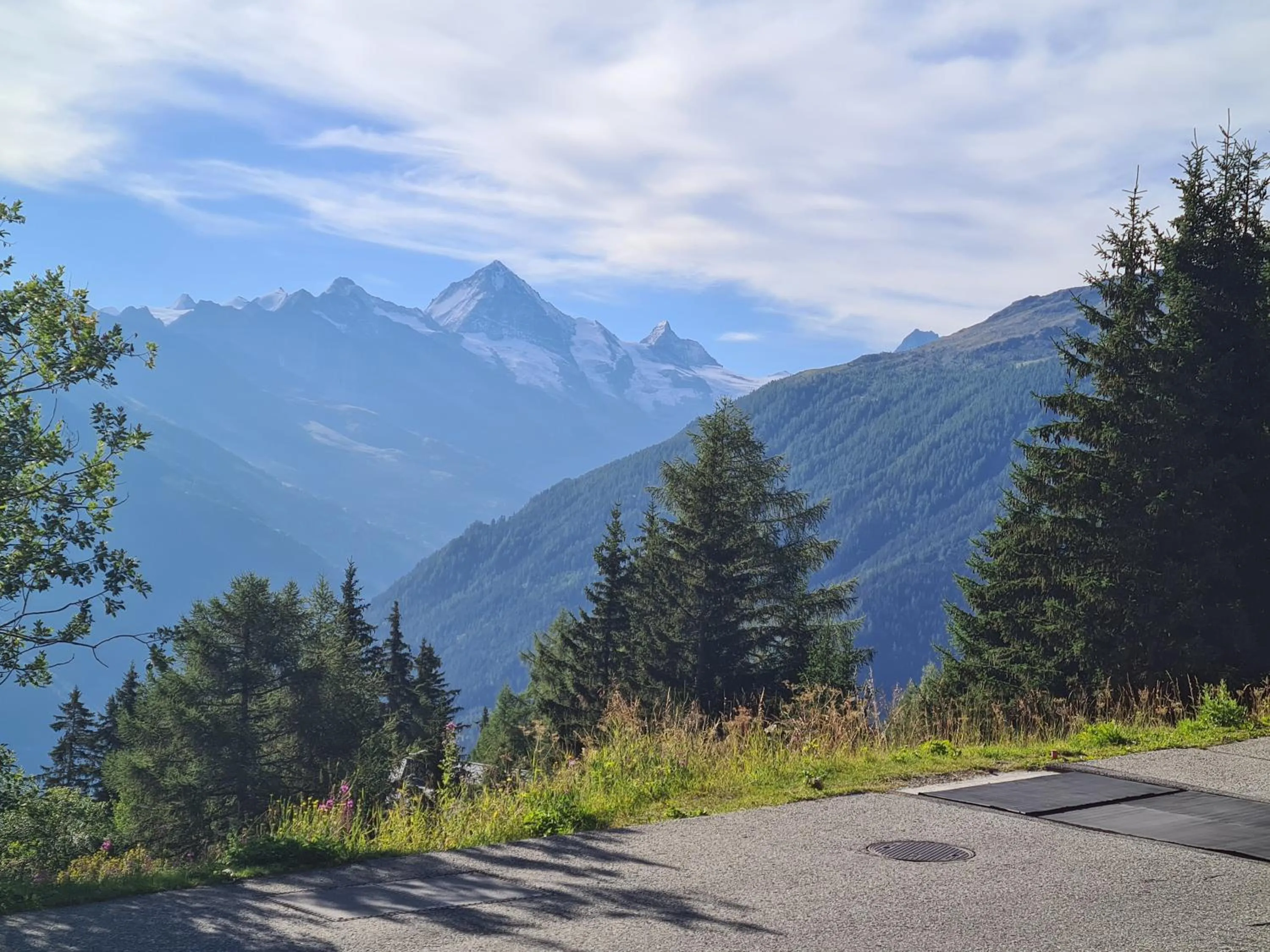 Mountain view in Auberge de l'Ours