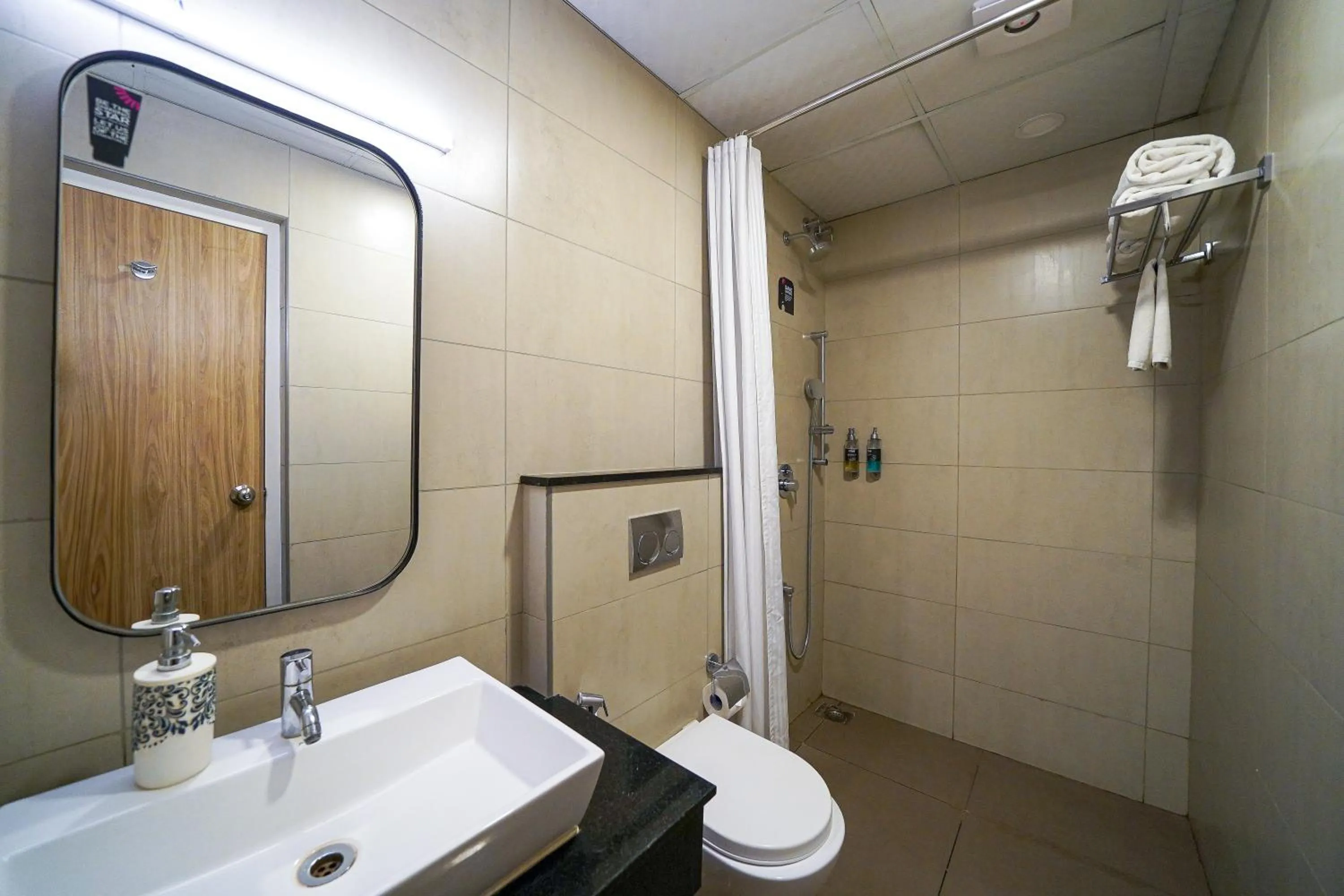 Shower in Olive Hotel Indiranagar 100Ft Road by Embassy Group