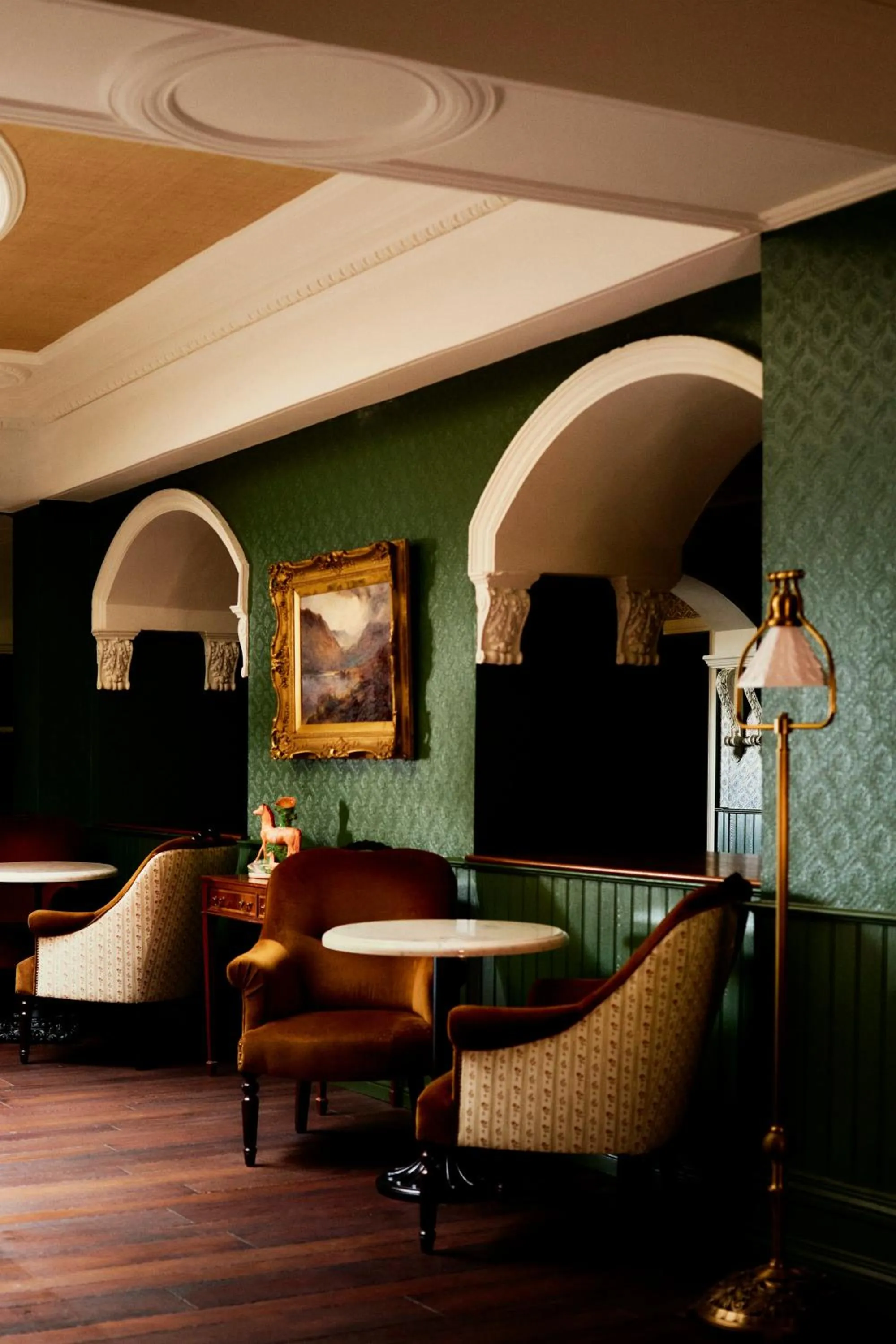 Seating area in Slieve Donard