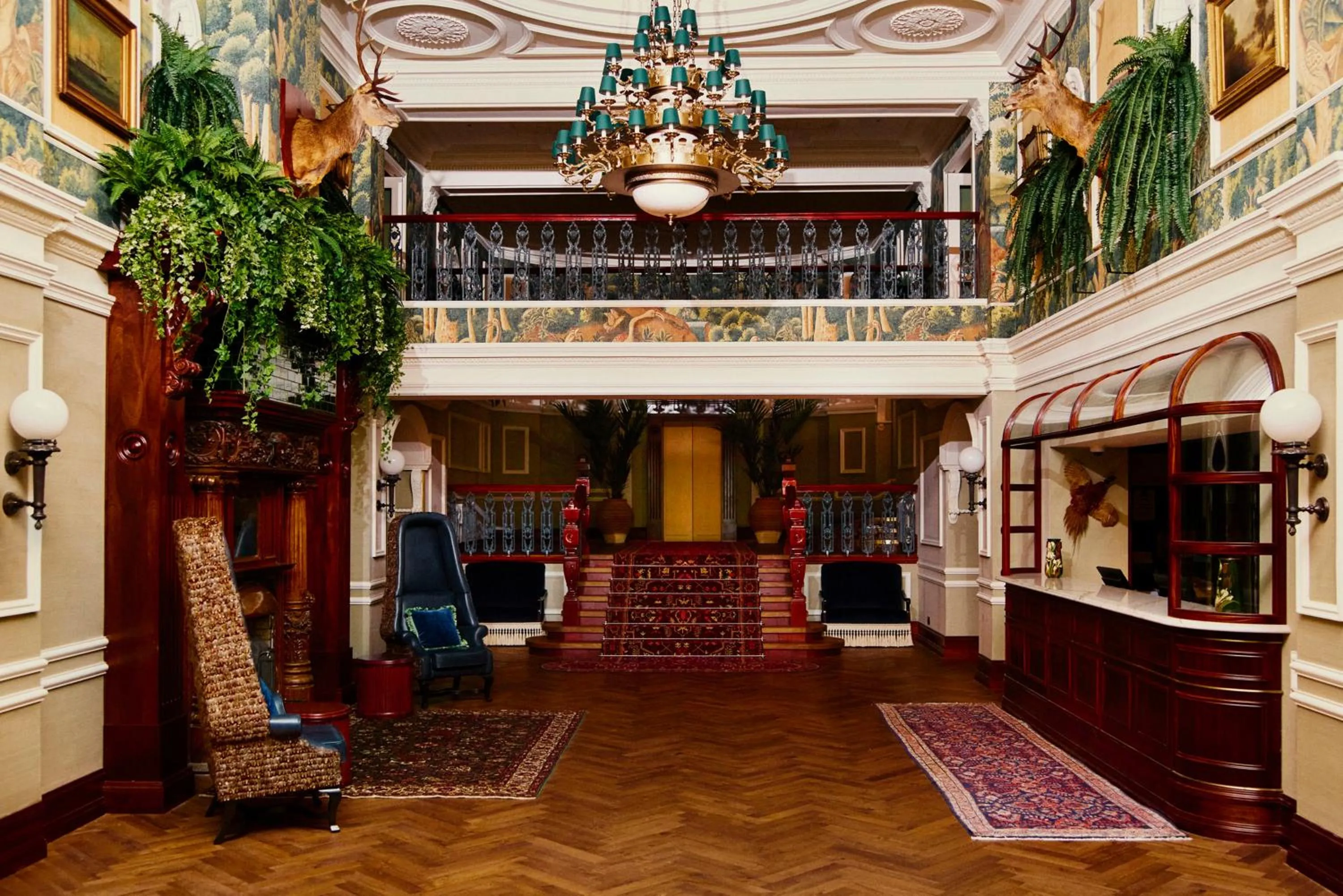 Lobby or reception in Slieve Donard