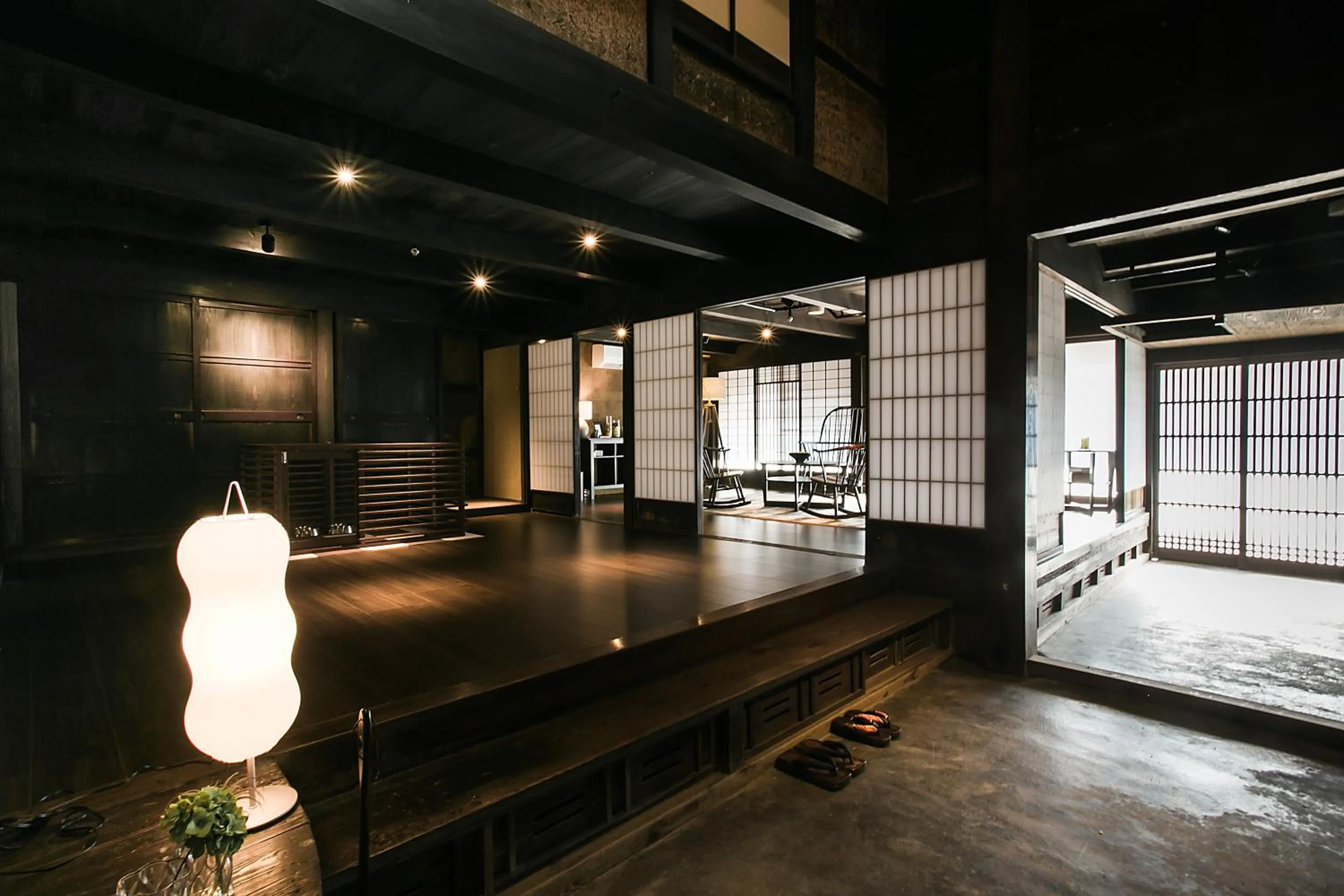 Living room in EN Takeda Castle Town Hotel