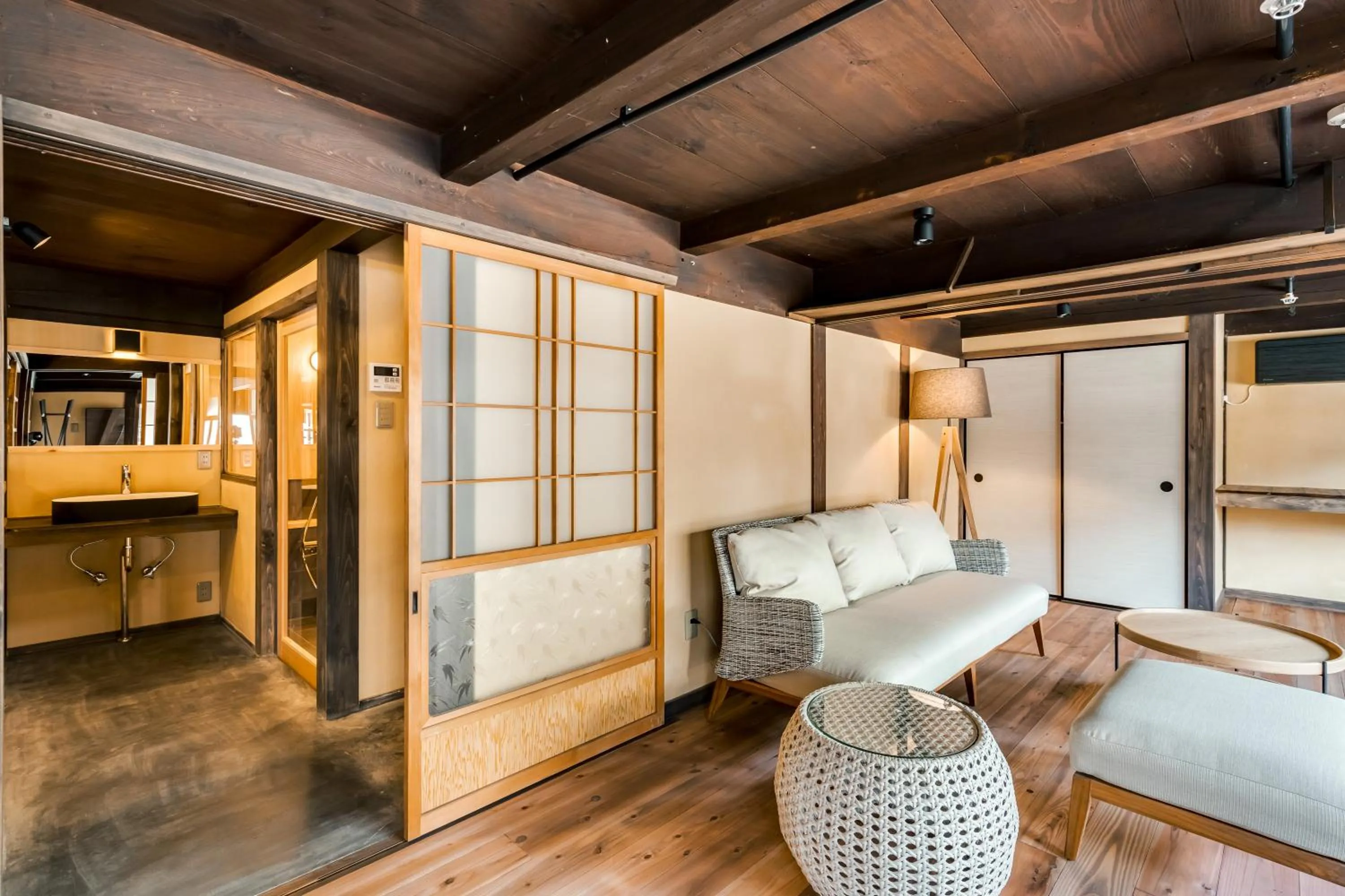 Bathroom in EN Takeda Castle Town Hotel