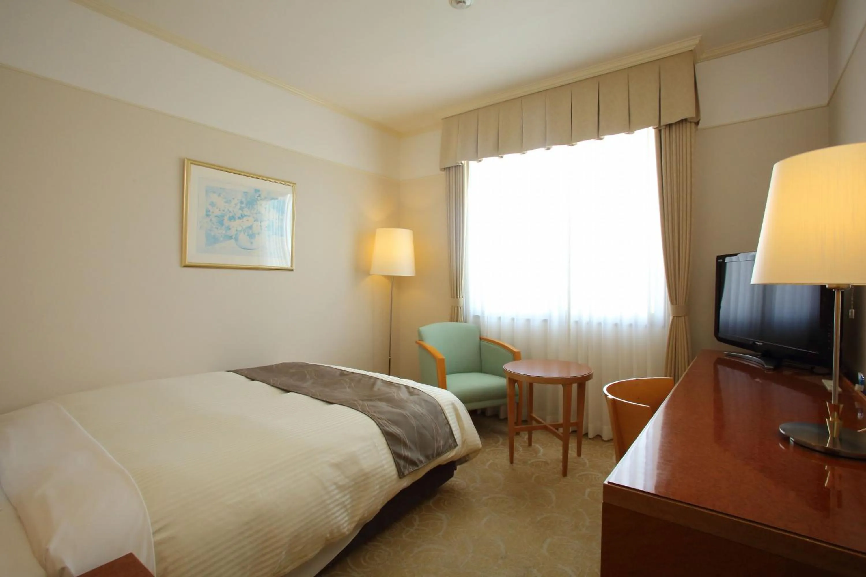 Photo of the whole room, Bed in The Celecton Premier Kobe Sanda Hotel