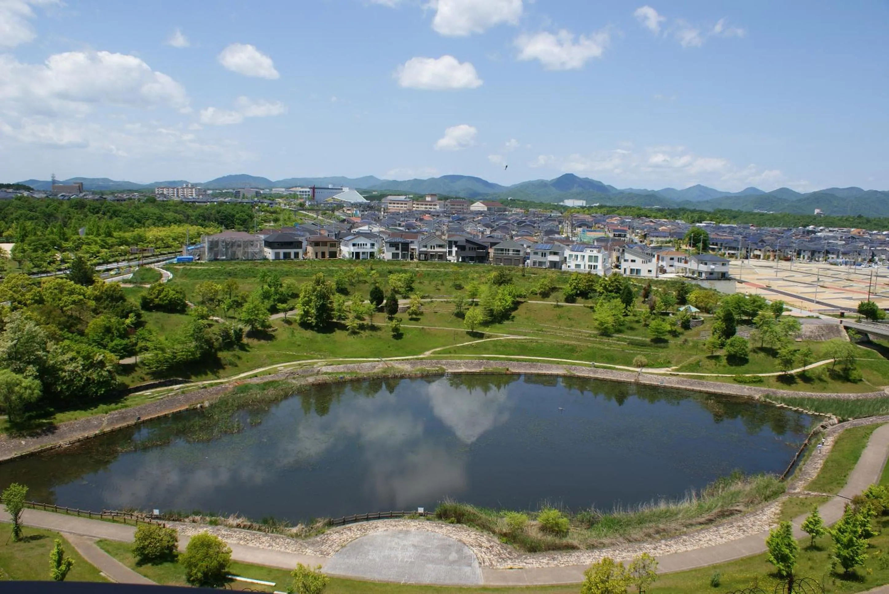 Garden view in The Celecton Premier Kobe Sanda Hotel
