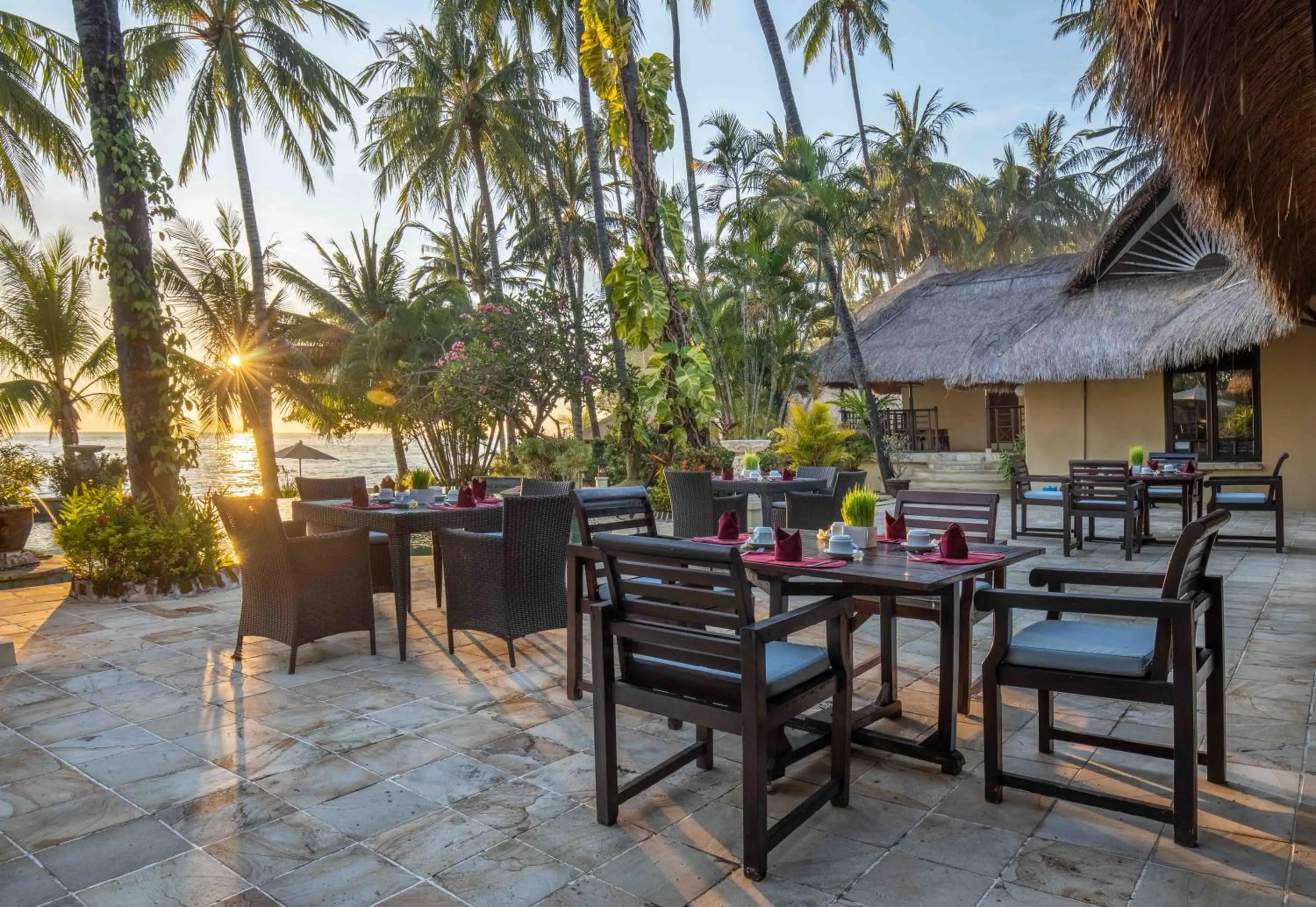 Restaurant/places to eat in Alam Anda Ocean Front Resort & Spa Dive Resort