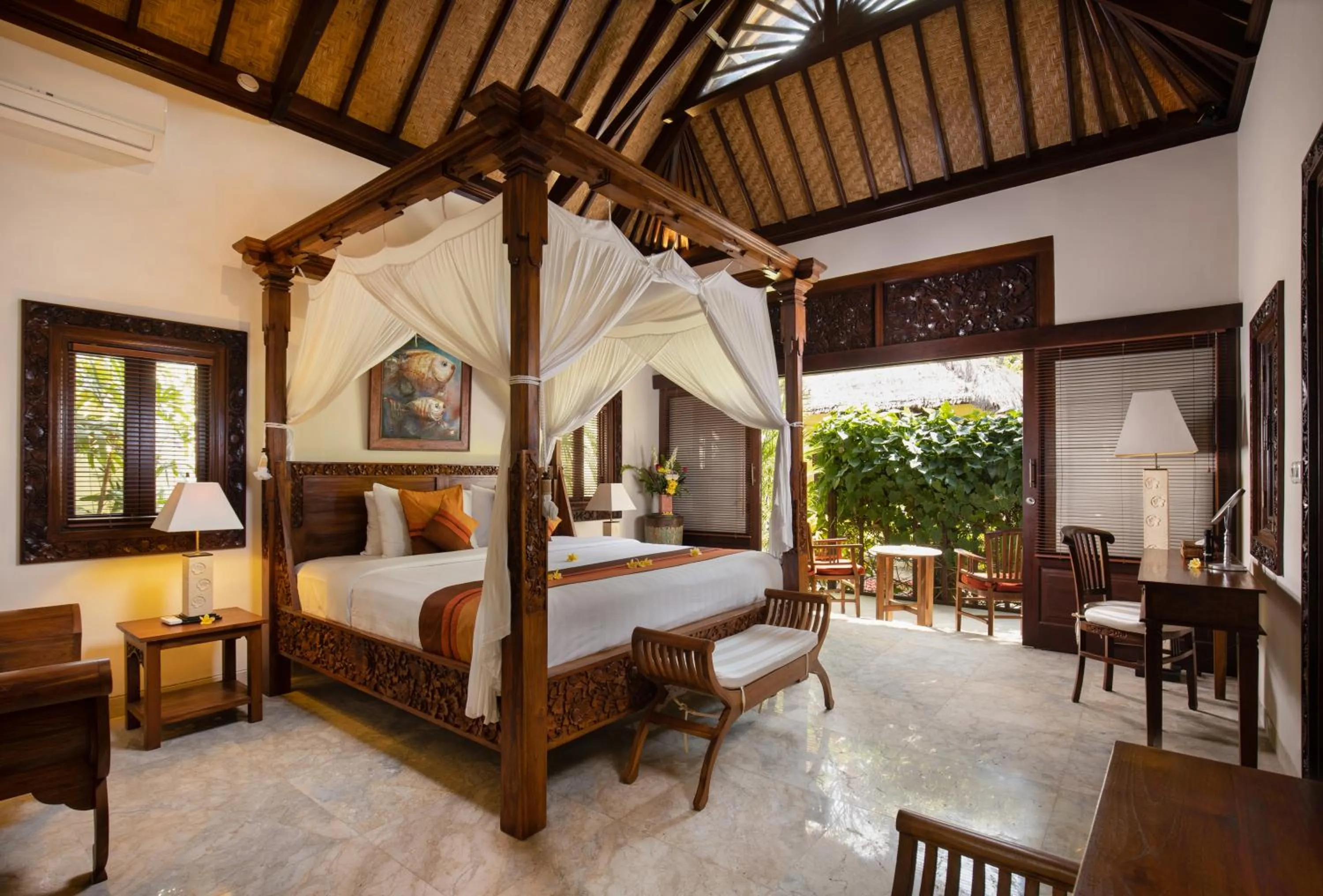 Photo of the whole room, Bed in Alam Anda Ocean Front Resort & Spa Dive Resort